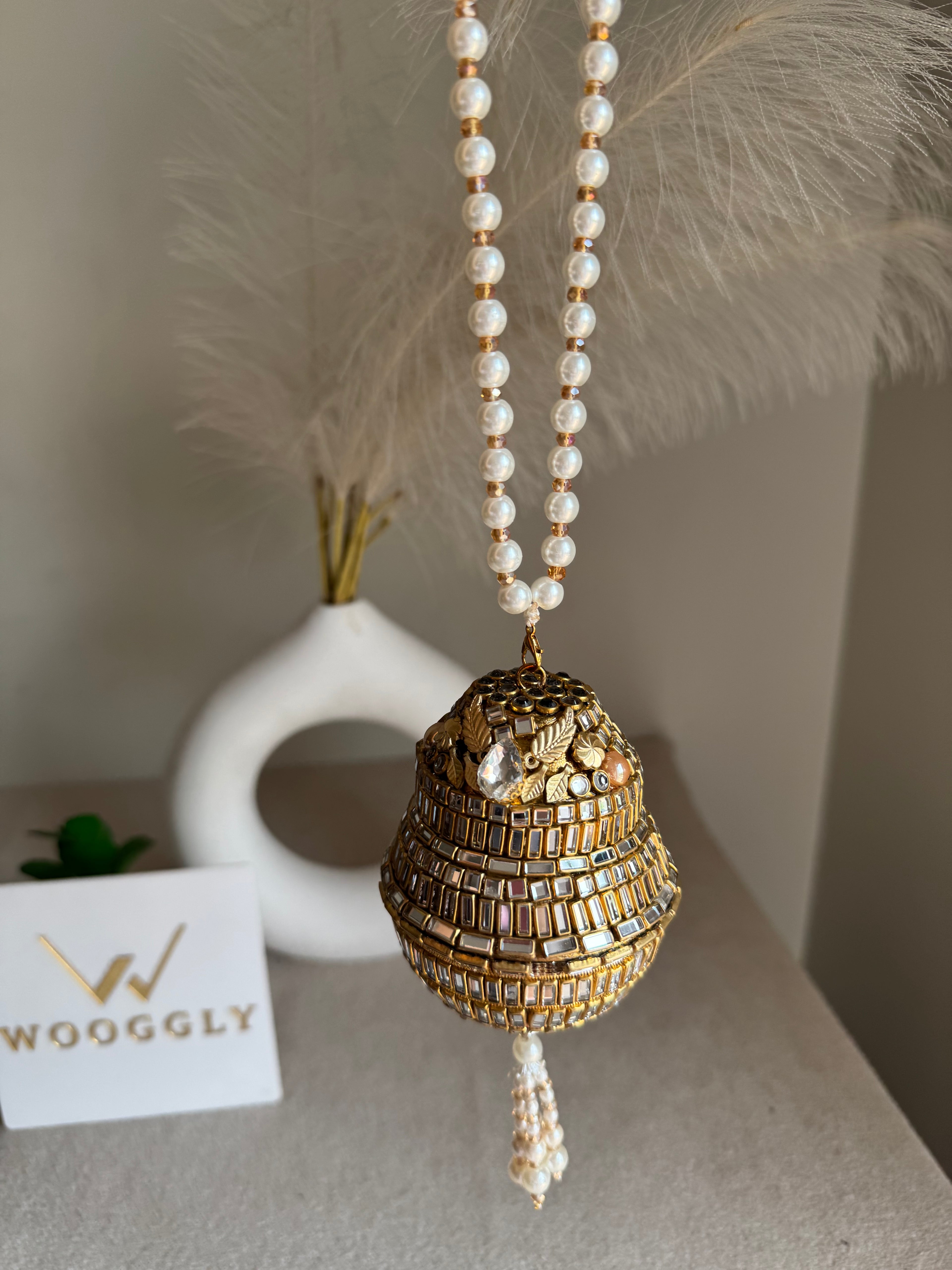 Turkish Potli - Kundan with Stone
