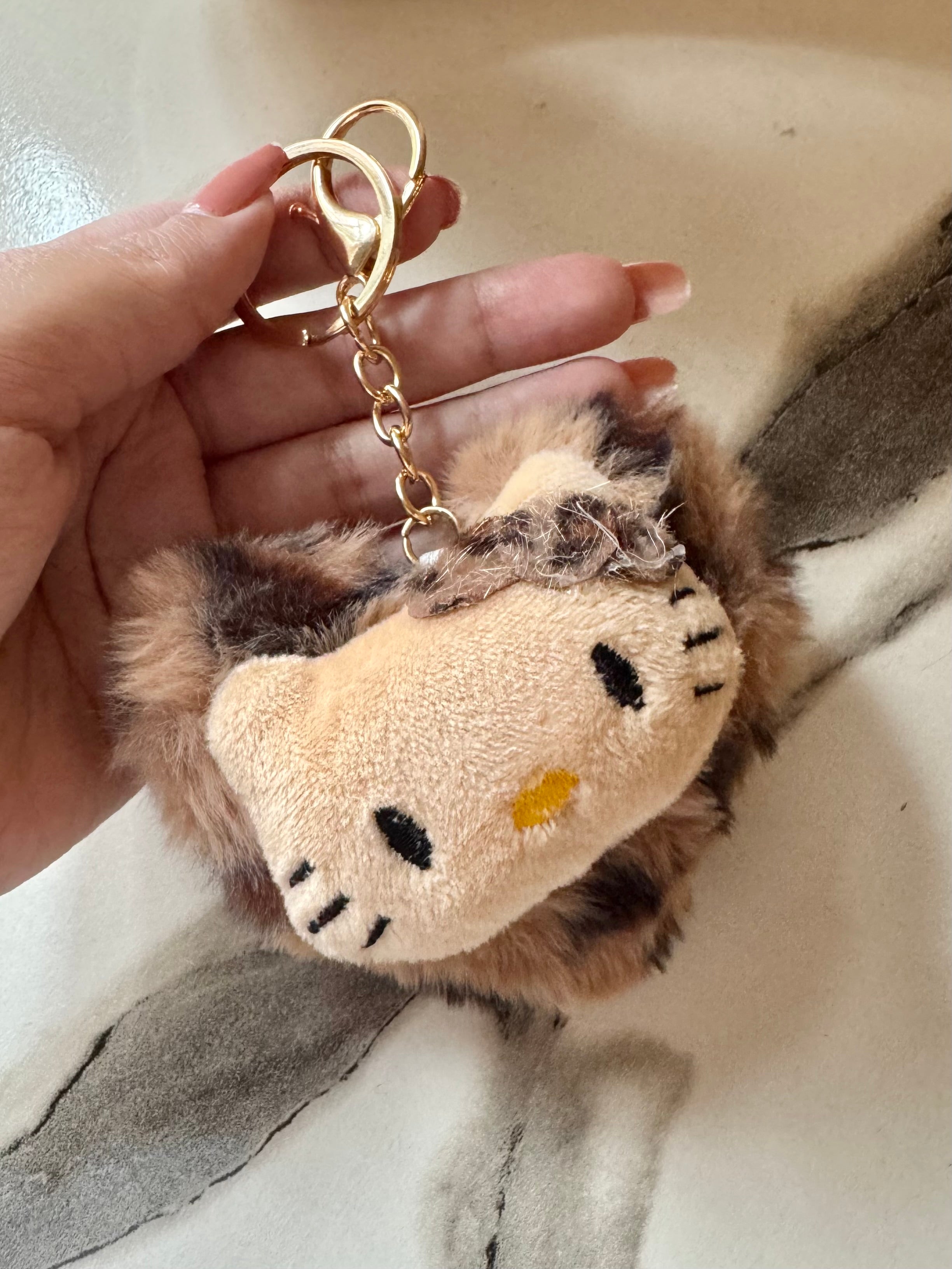 Soft & Fluffy Kitty Bag Charm