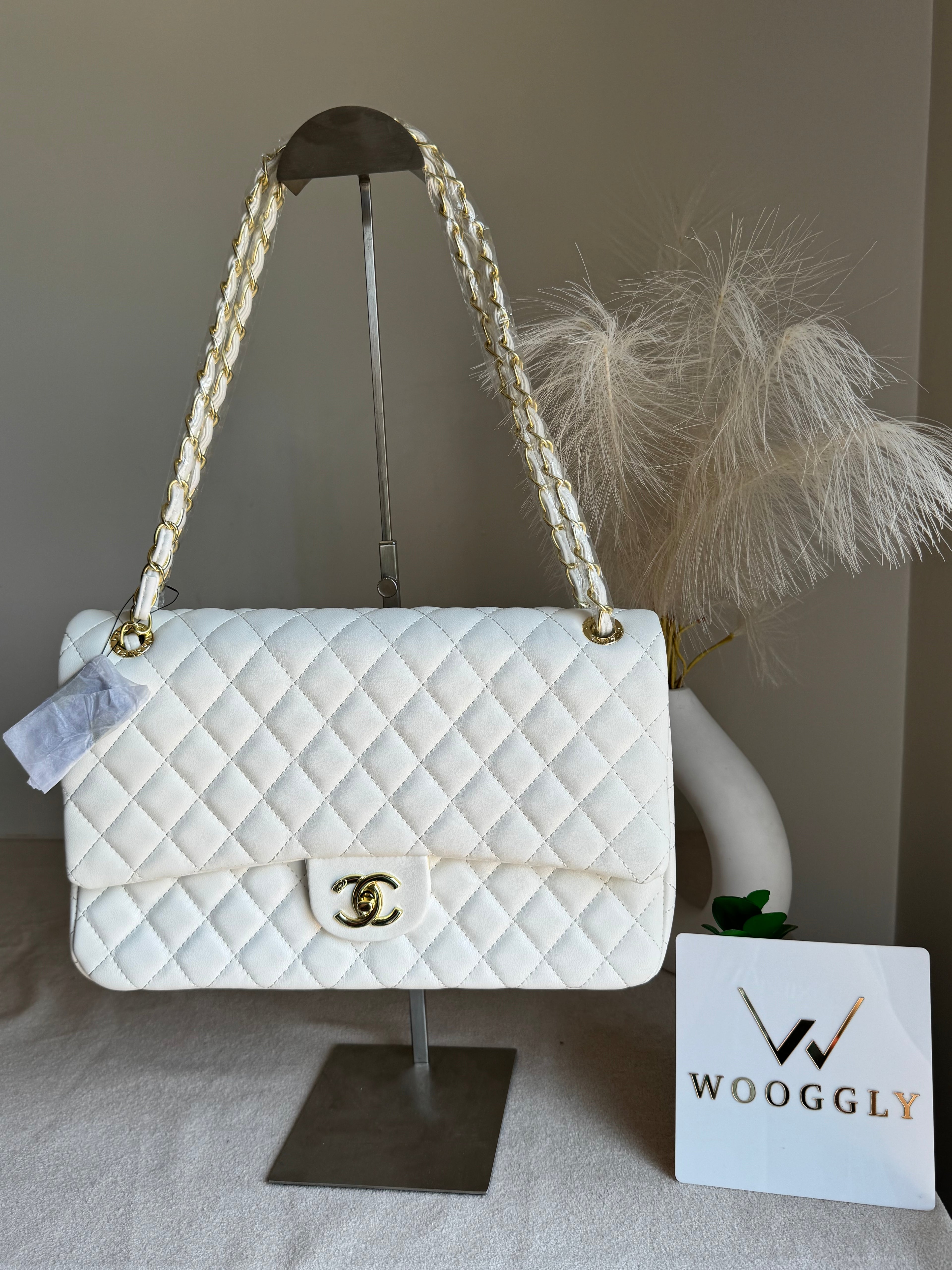 Classic CH Premium Bag (White)