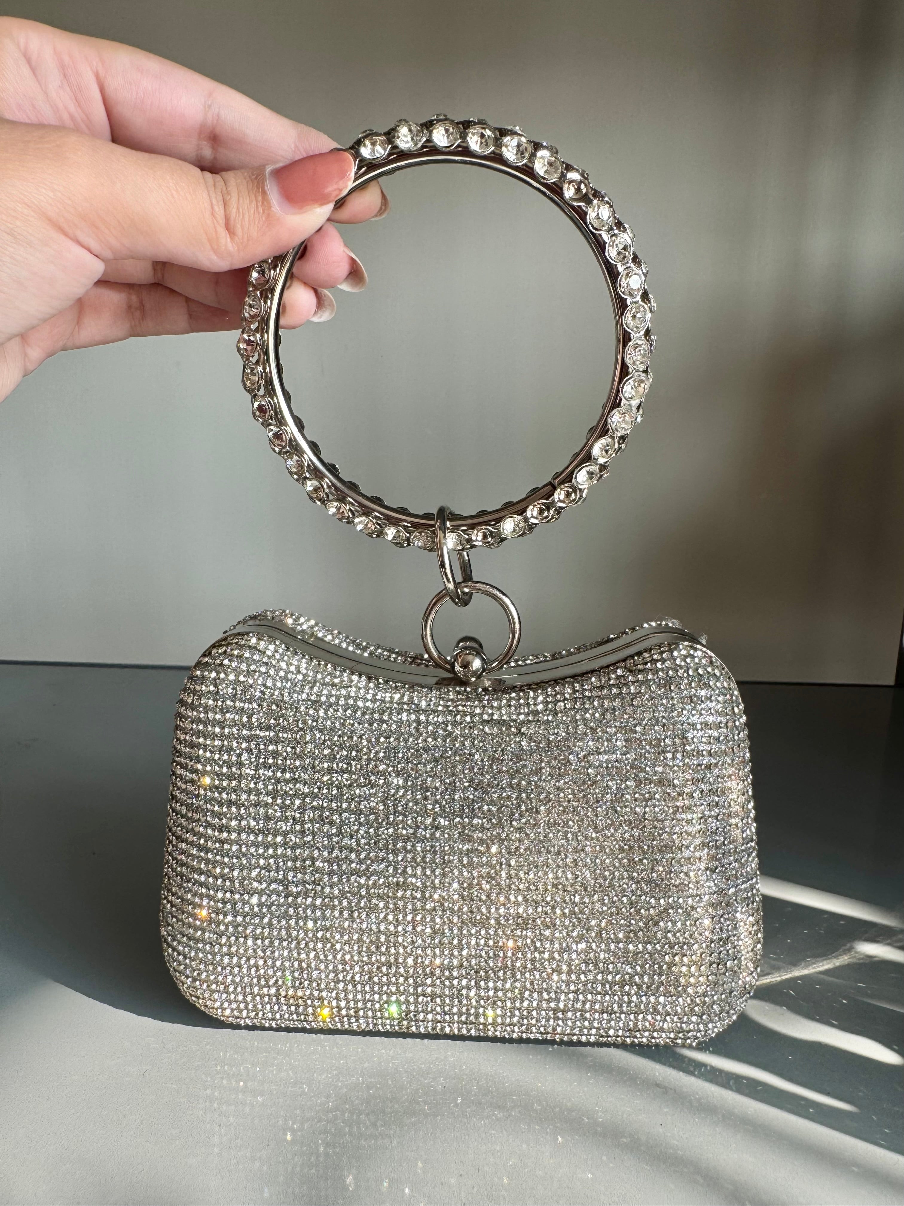 Signature Clutch - Silver