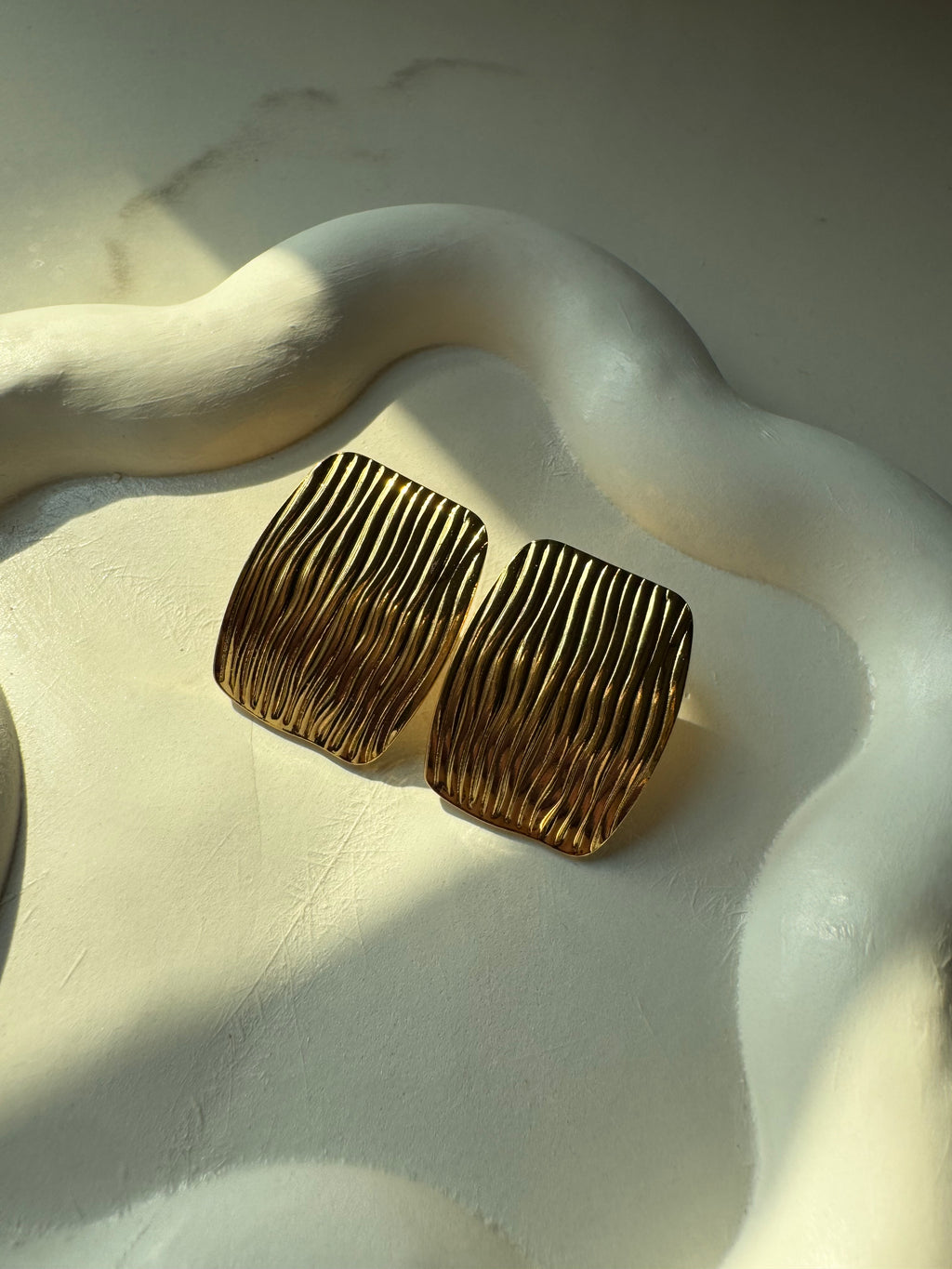 Timeless Goldie Studs - 18K Gold Plated