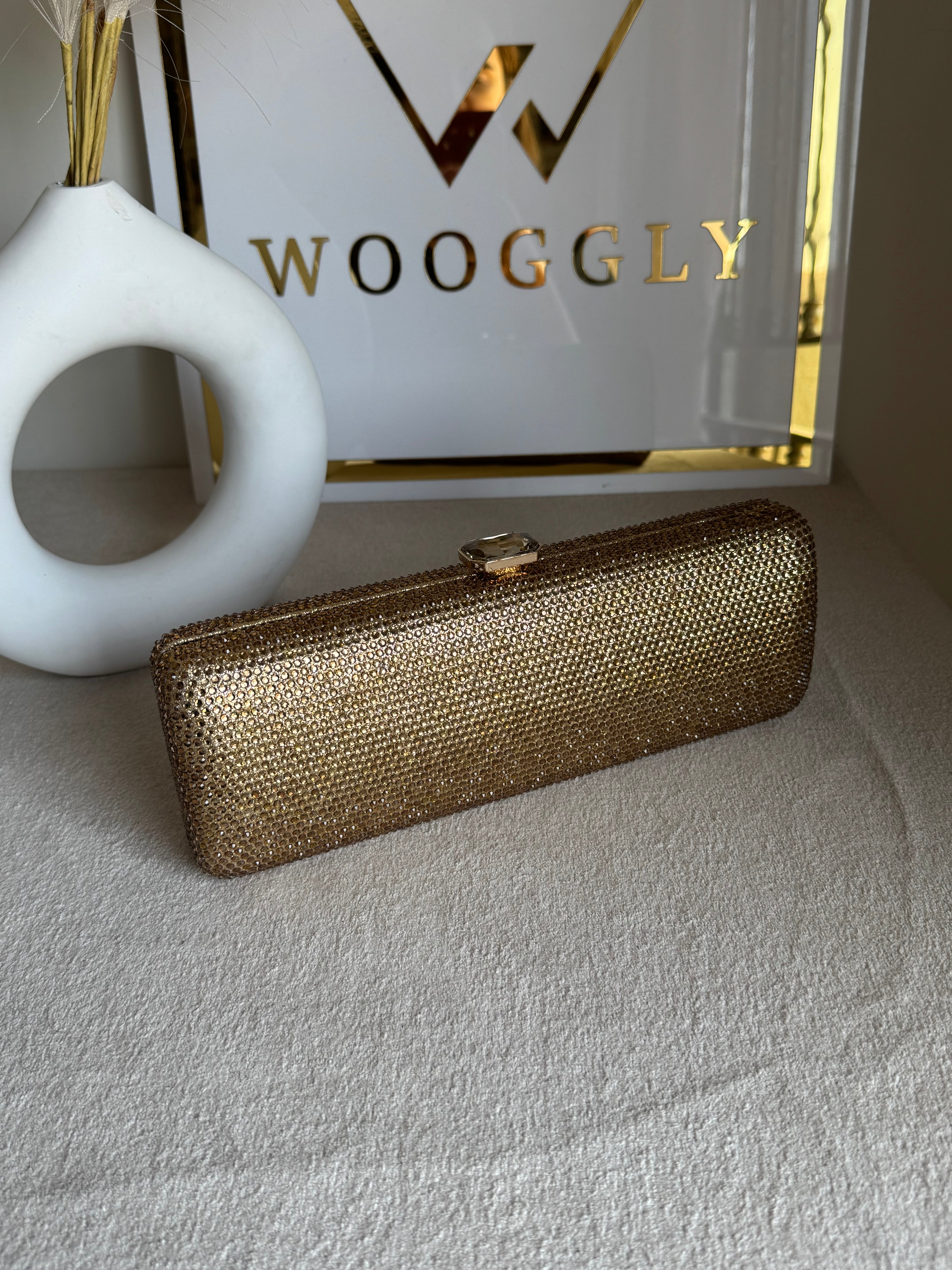 High Quality Élan Clutch - Champagne