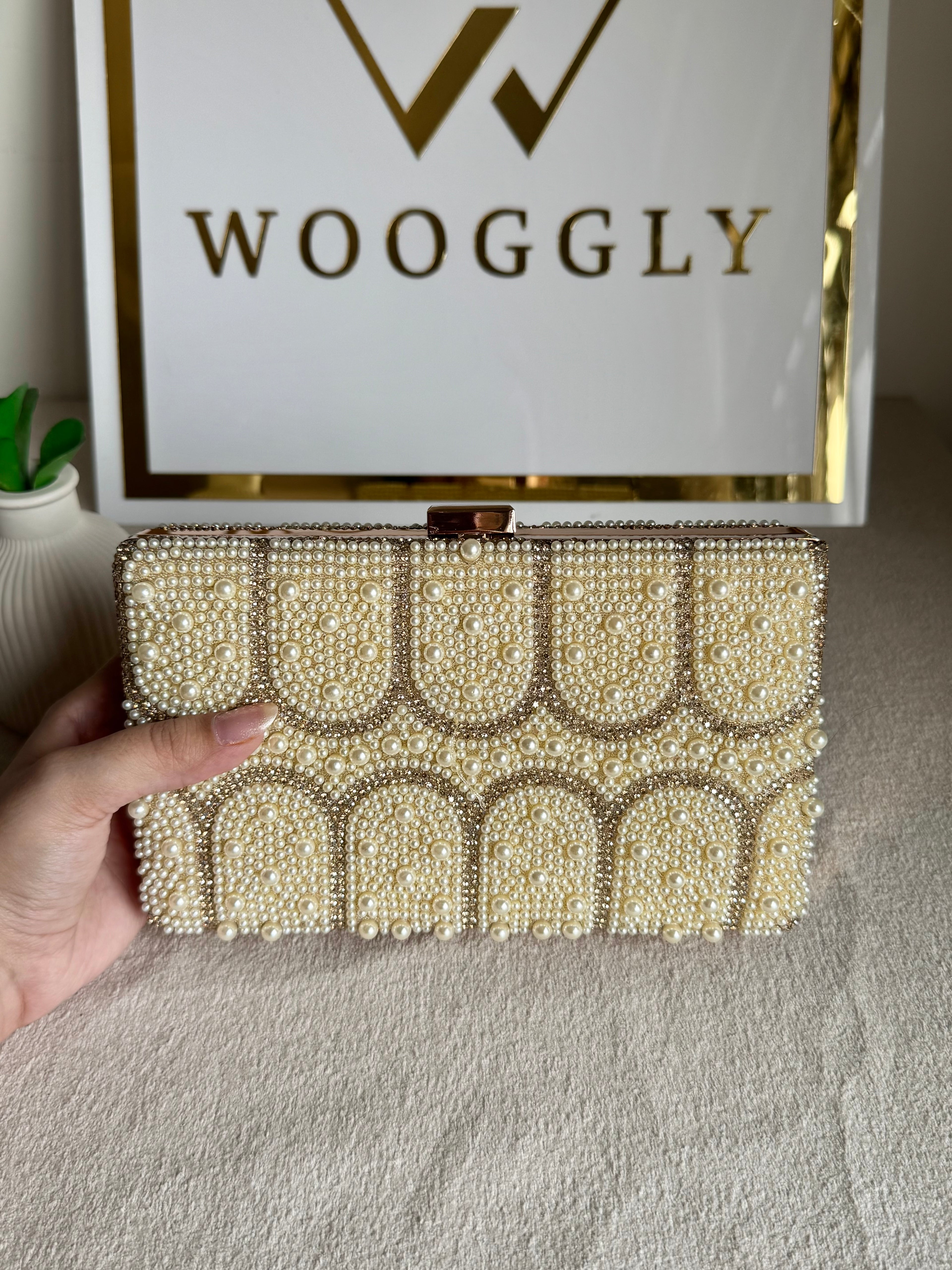 After Hours Pearl Clutch