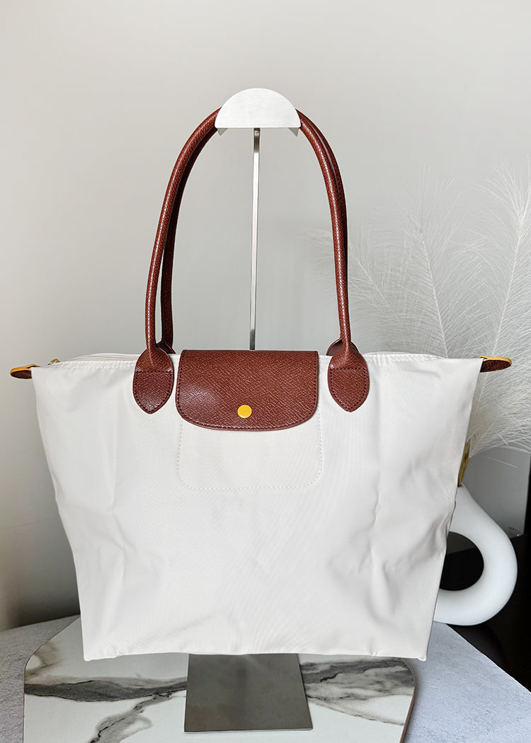 Longchamp Tote - Large  Off White (NO LOGO)
