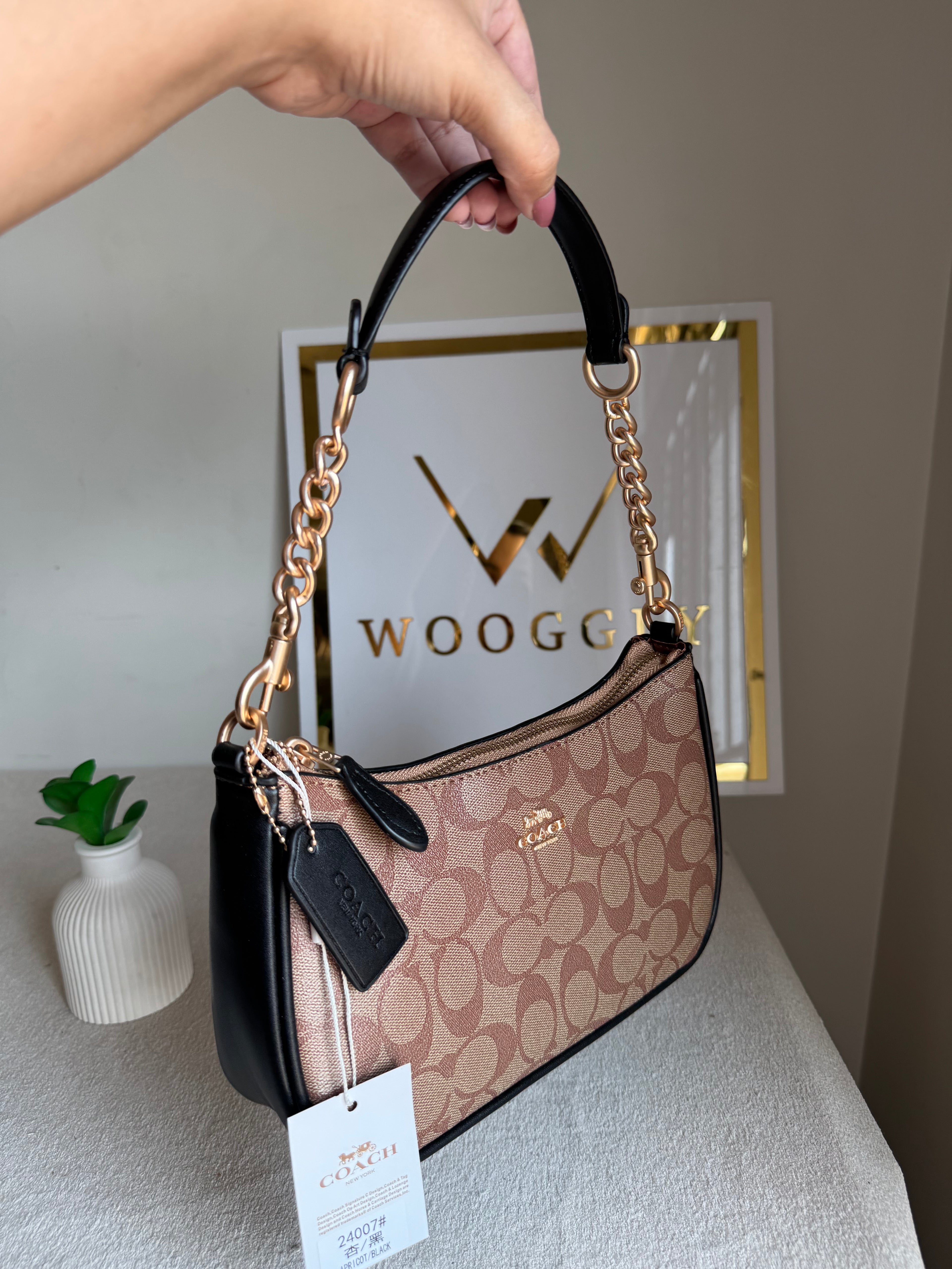 COACH TERI PREMIUM (Apricot Black) - MAGNETIC BOX PACKING