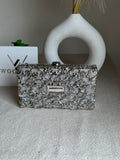 Maison Clutch Silver