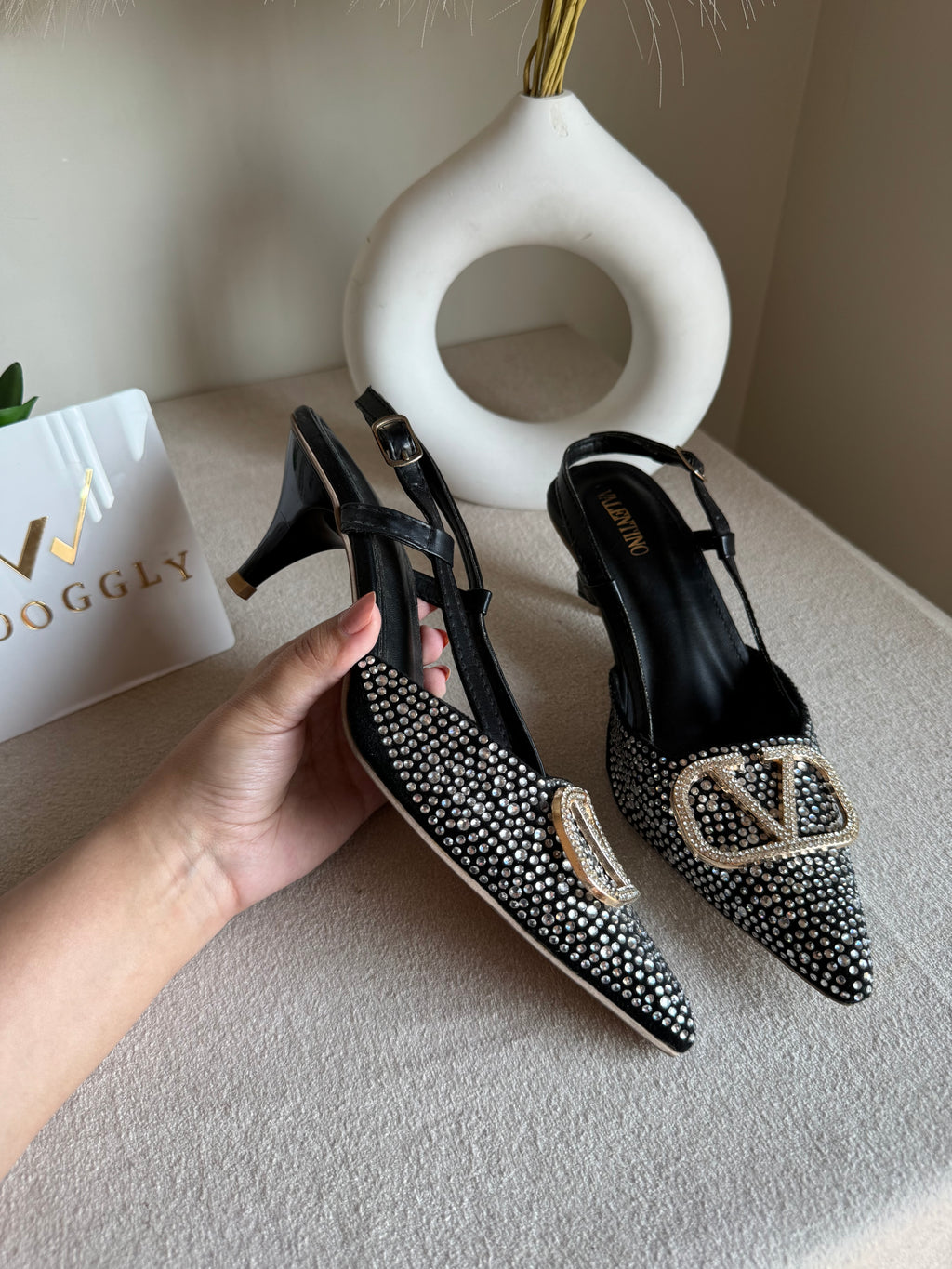 Essential Valentino Black Heels