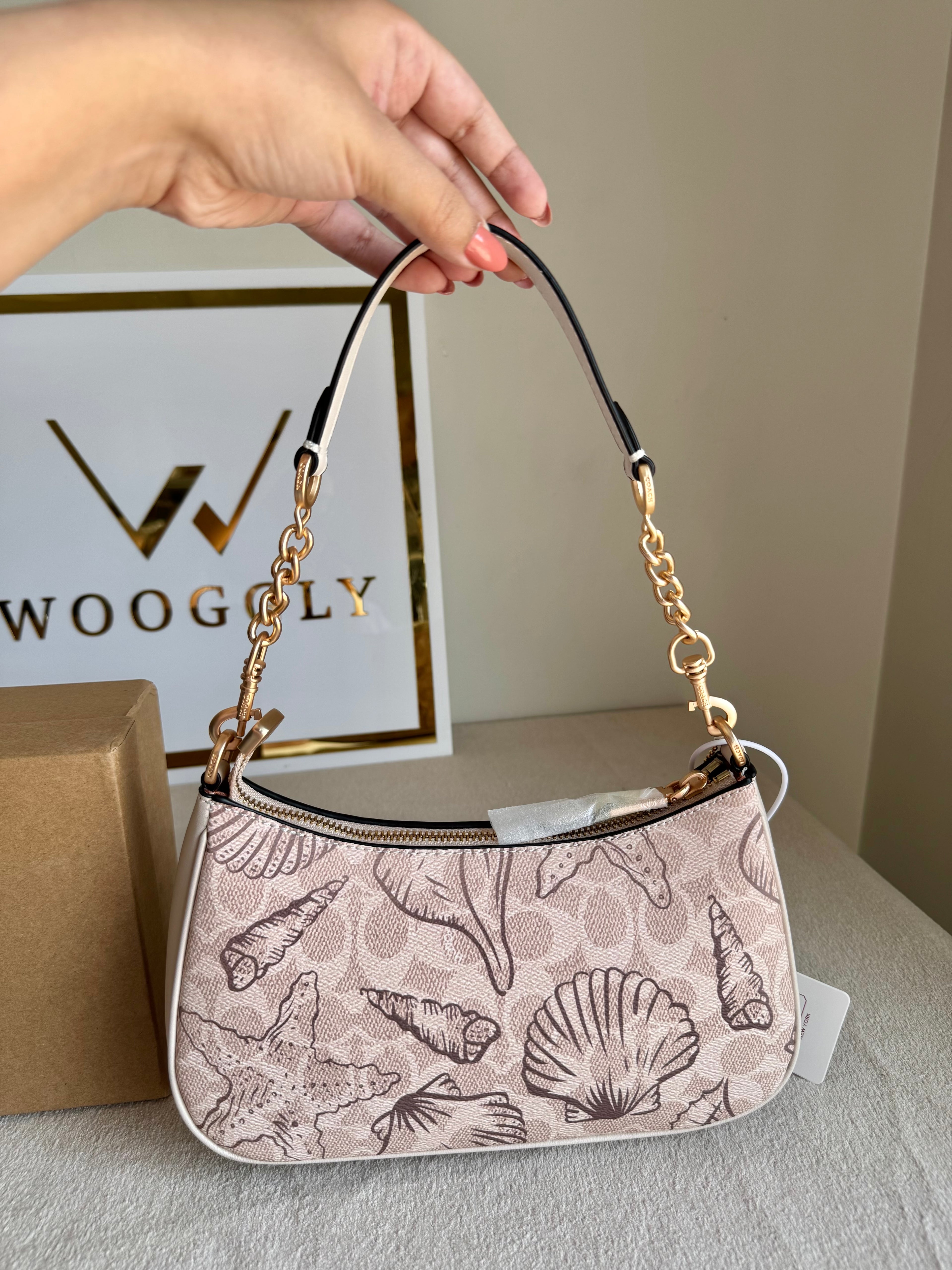 COACH TERI PREMIUM Seashell - BOX PACKING