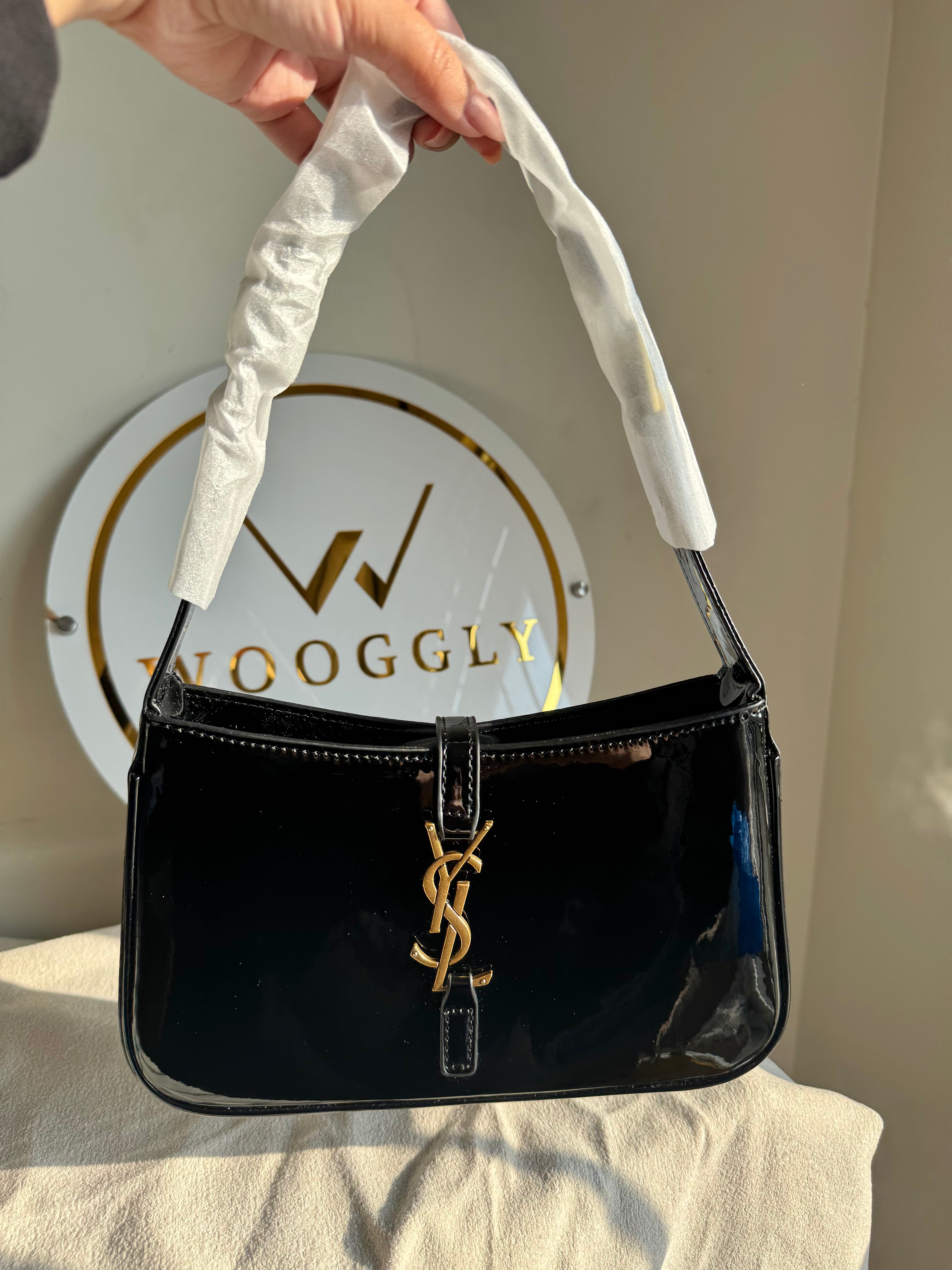 VIRAL YSL Shoulder Bag (Black) - Box Packing