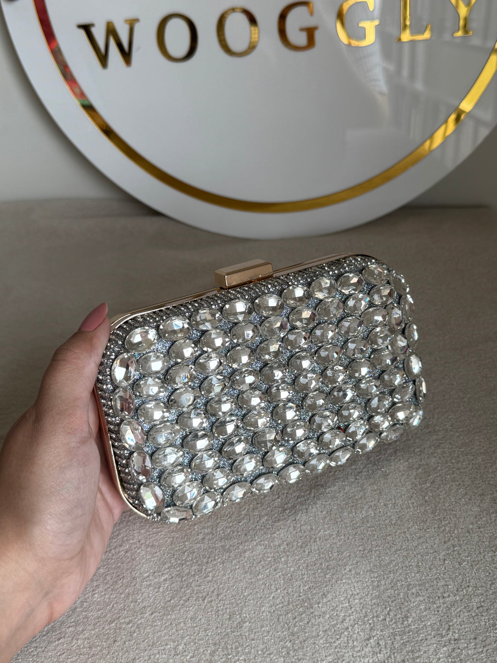 Dreamy Clutch - Silver