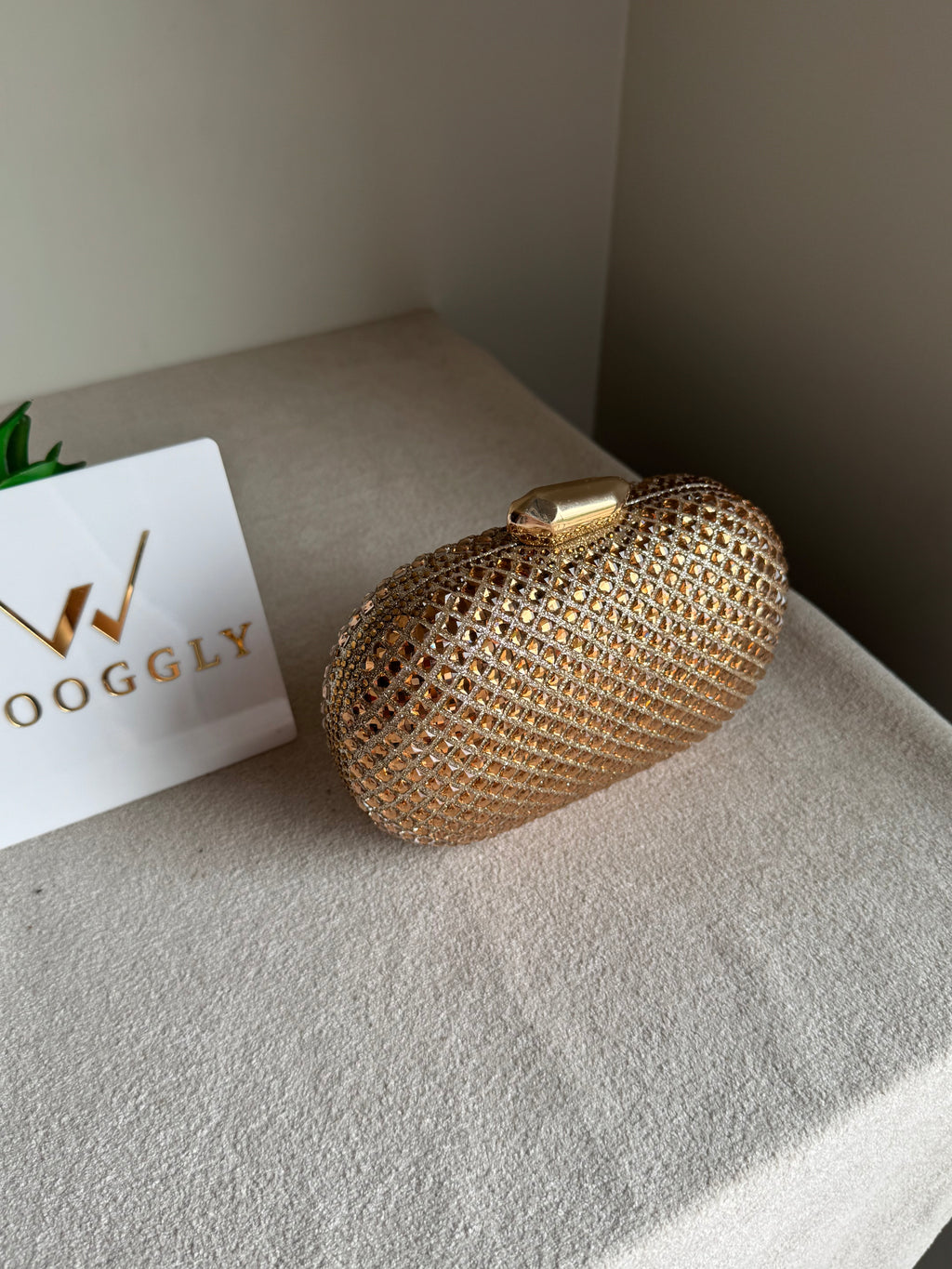 Belle Clutch Champagne
