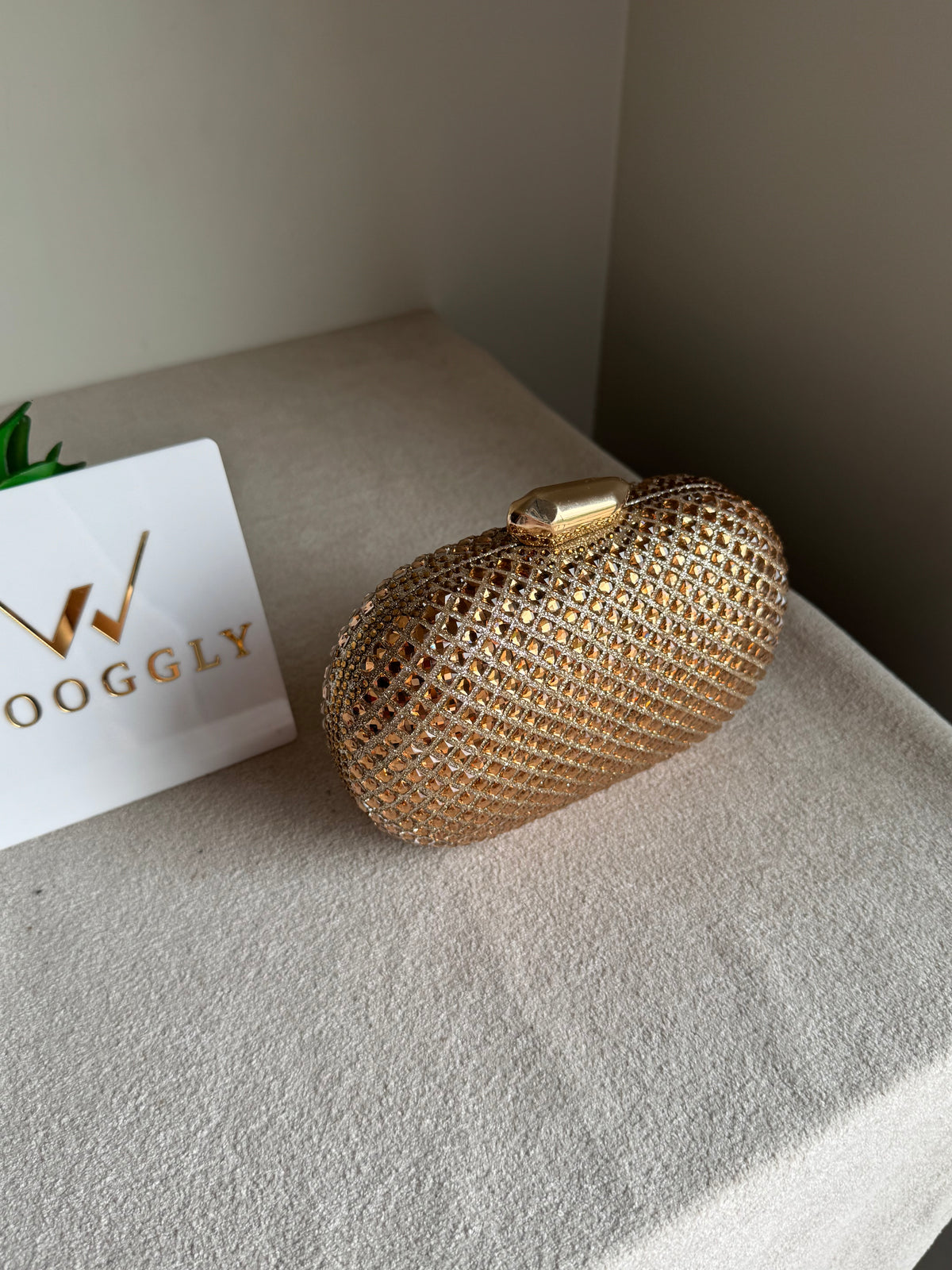 Belle Clutch Champagne