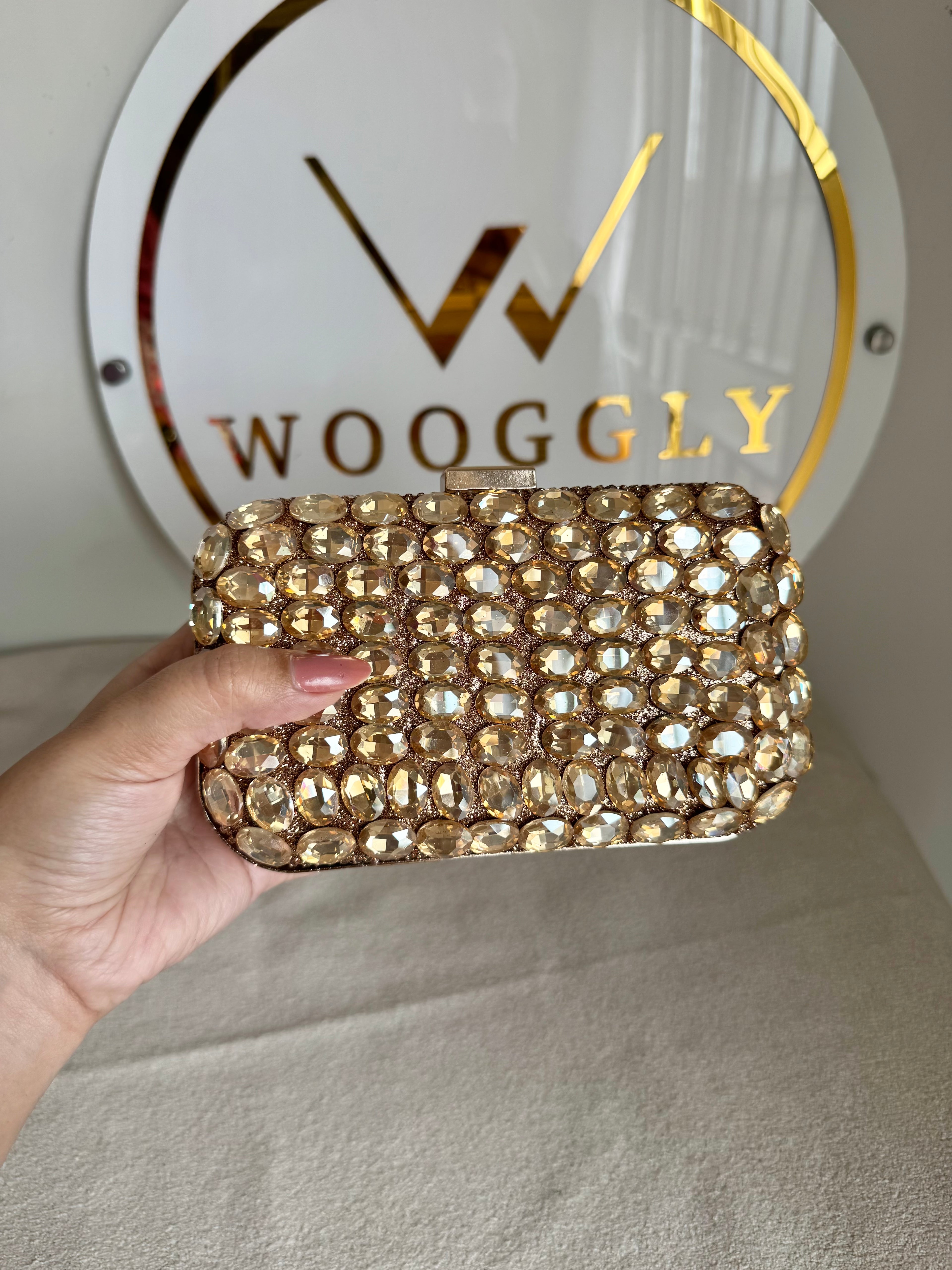 Dreamy Clutch - Champagne