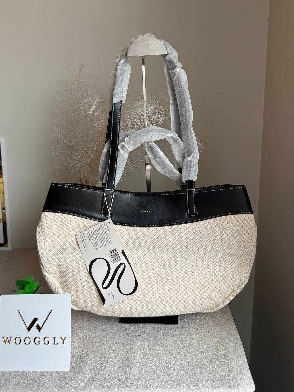 Polene Cyme - Cream with Black