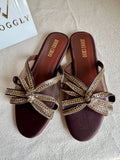 Jimmy Choo Slides - Brown