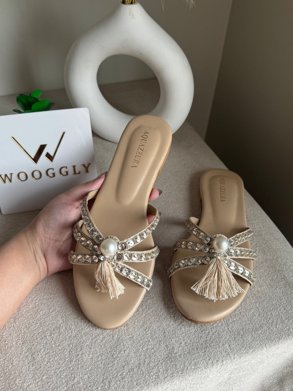 Angel Slides - Beige
