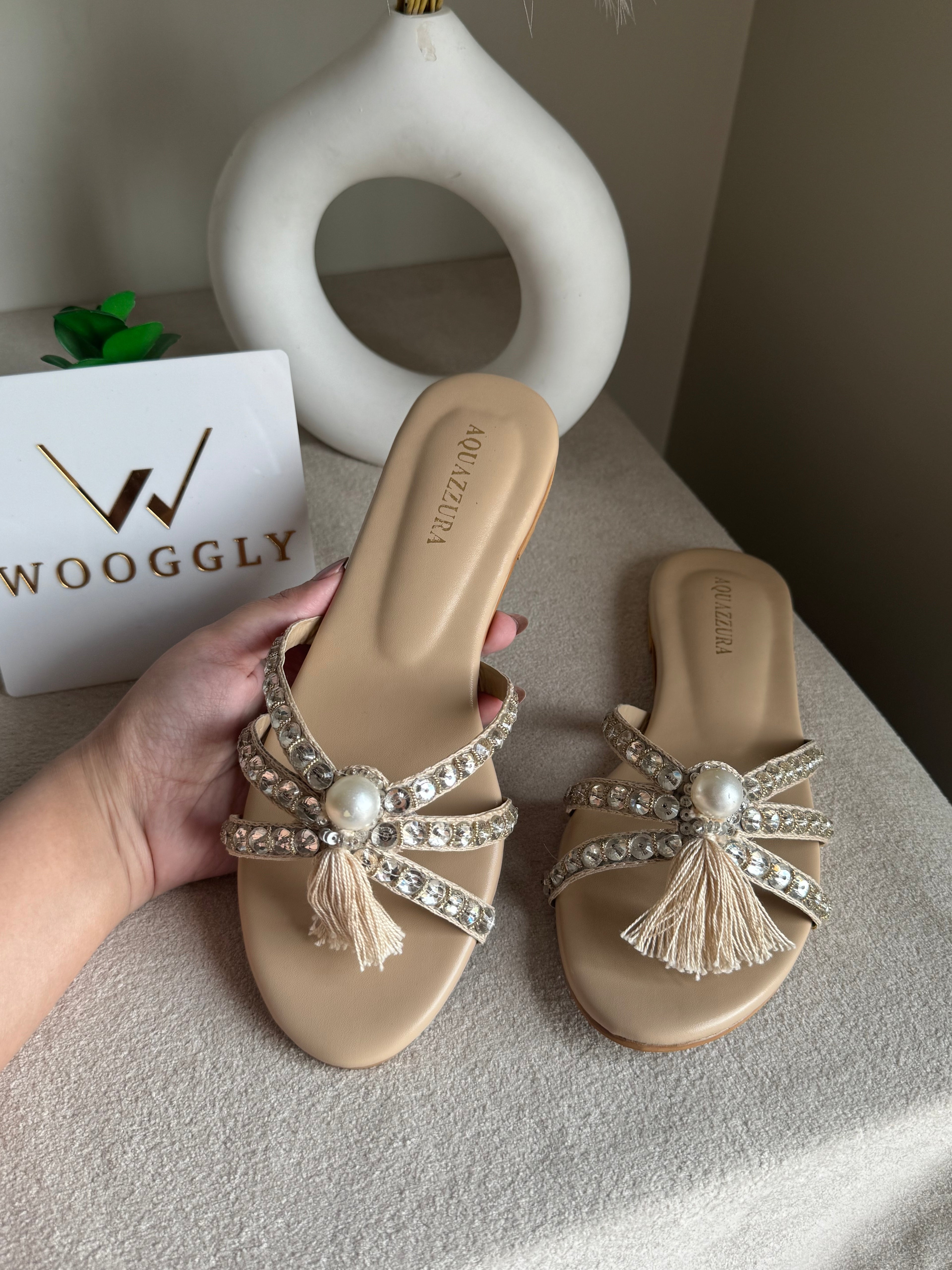 Angel Slides - Beige