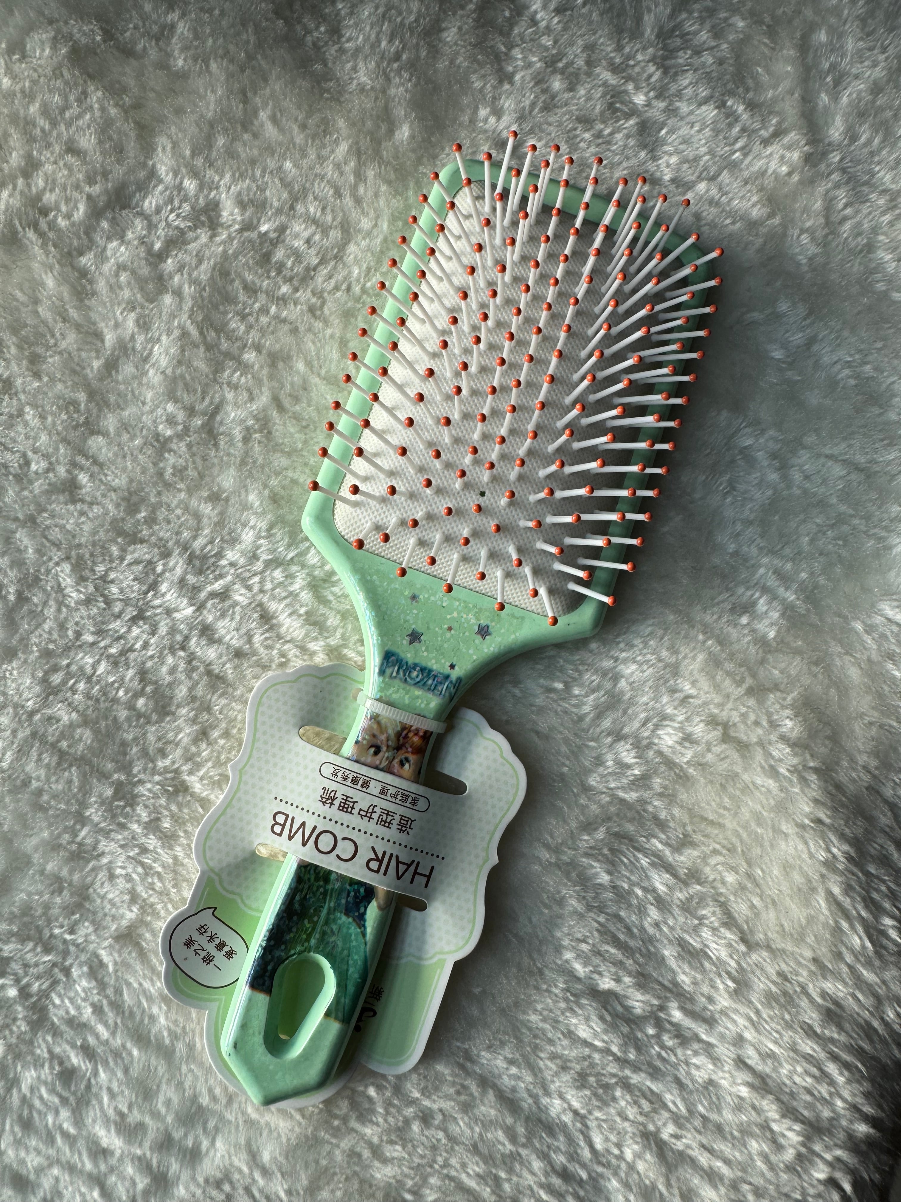 Frozen Girls Hairbrush (Green)
