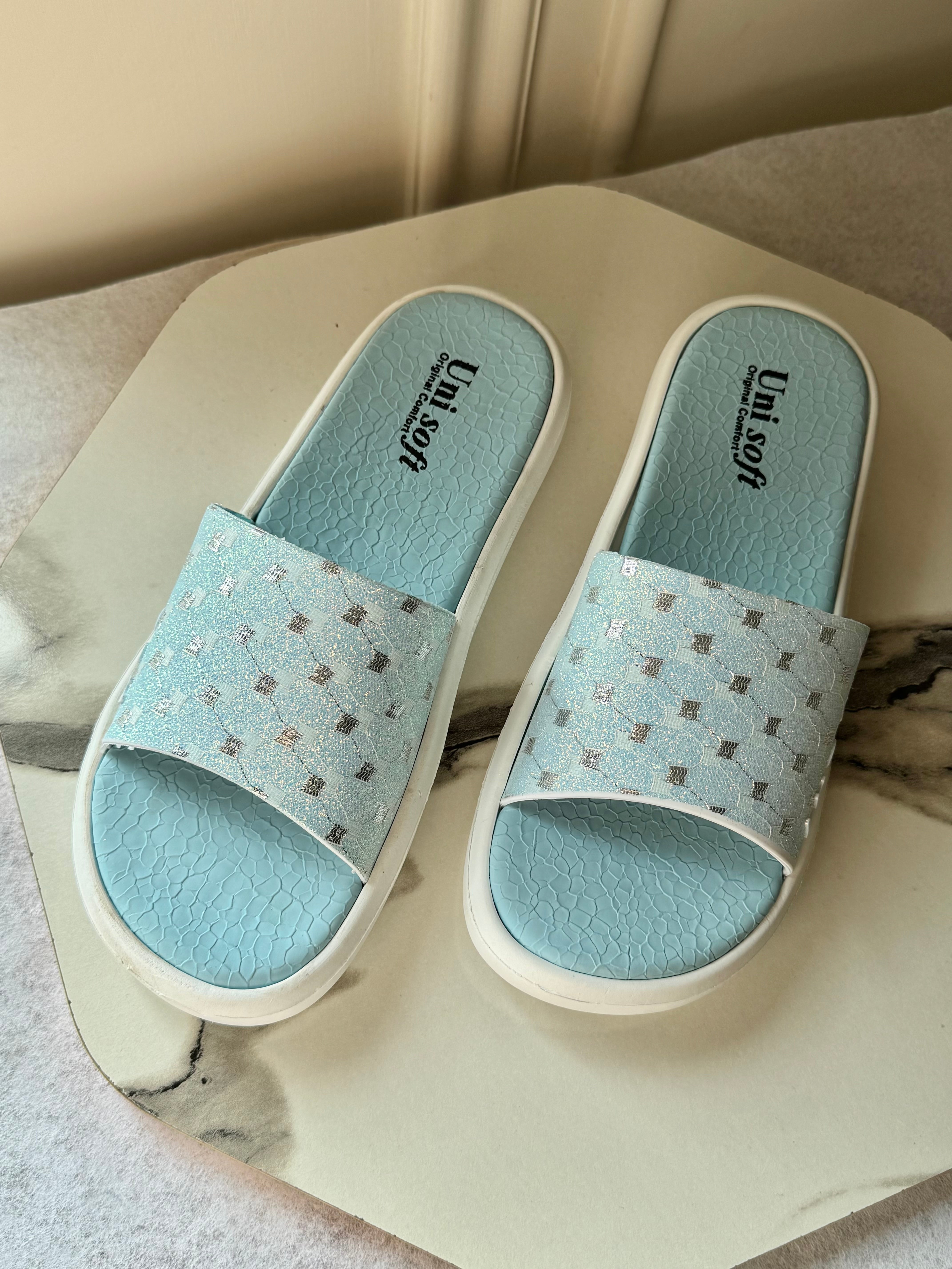 Soft Cotton Sky Slides