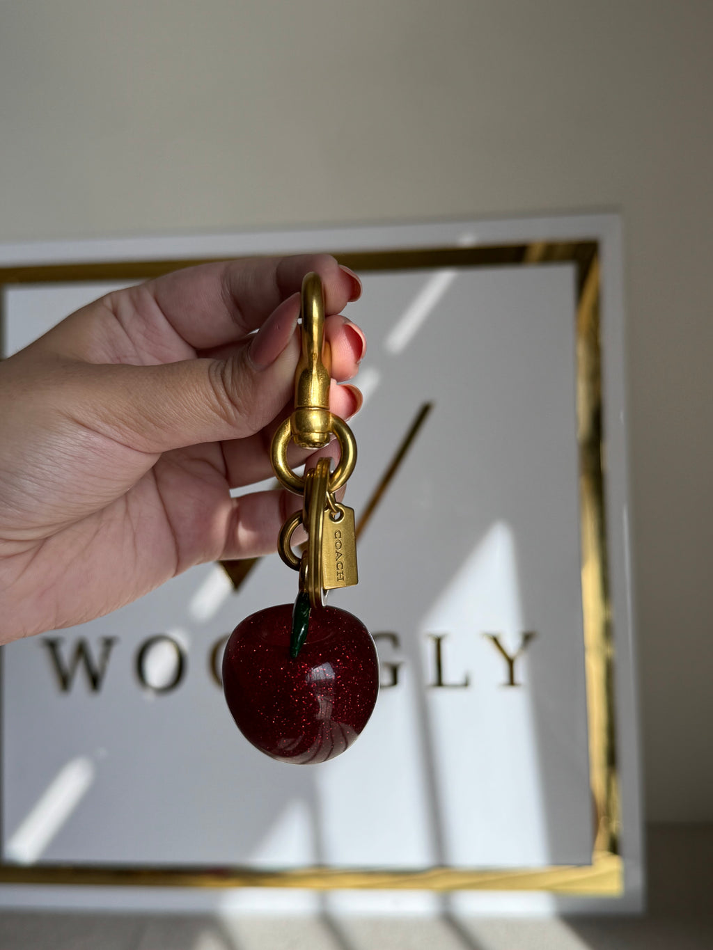 PREMIUM Apple Bag Charm