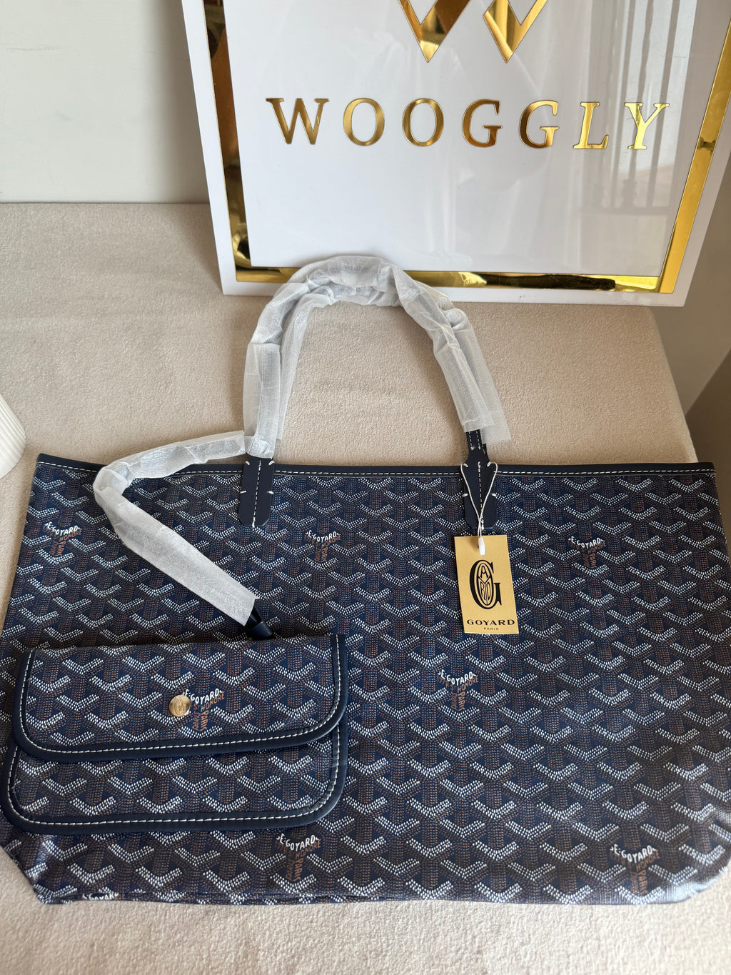 Go Yard Tote Bag - Large Blue
