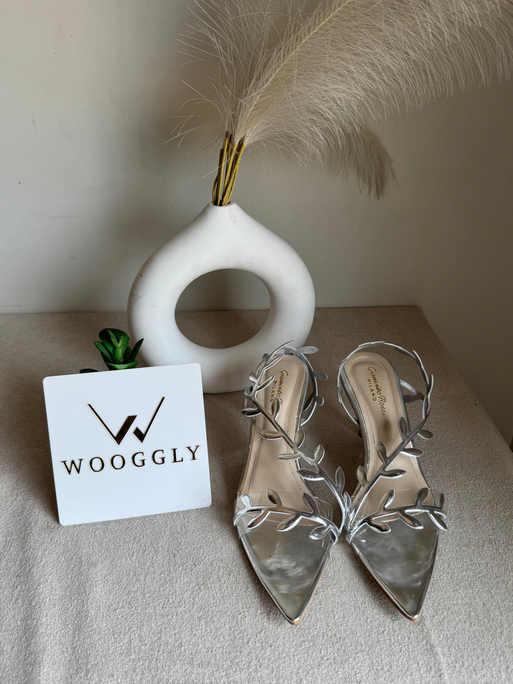 Gianvitto Rossi Heels Silver