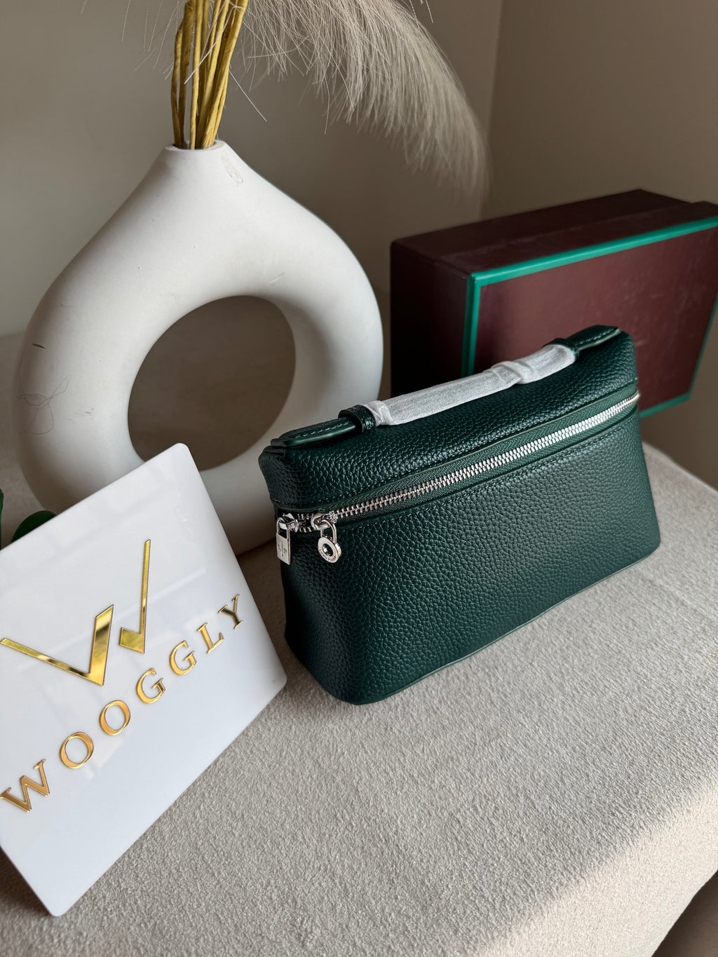 Loro Piana Premium Signature Bag - Green