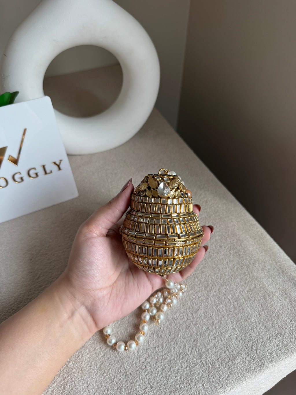 Turkish Potli - Kundan