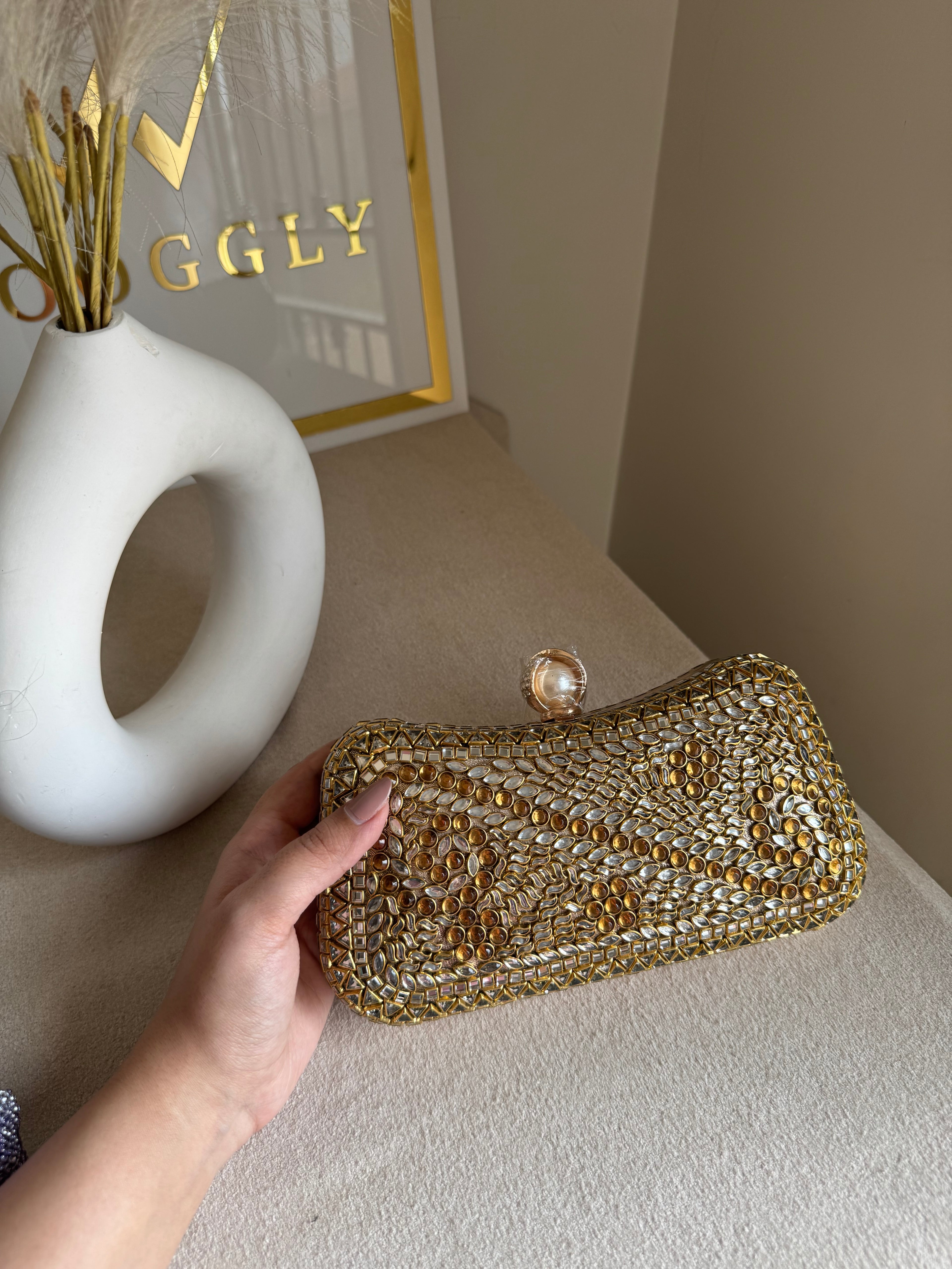Kundan Clutch Design 3