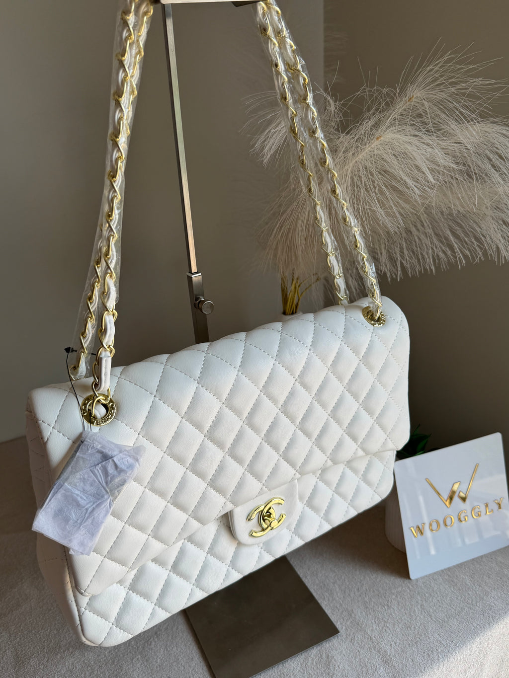 Classic CH Premium Bag (White)