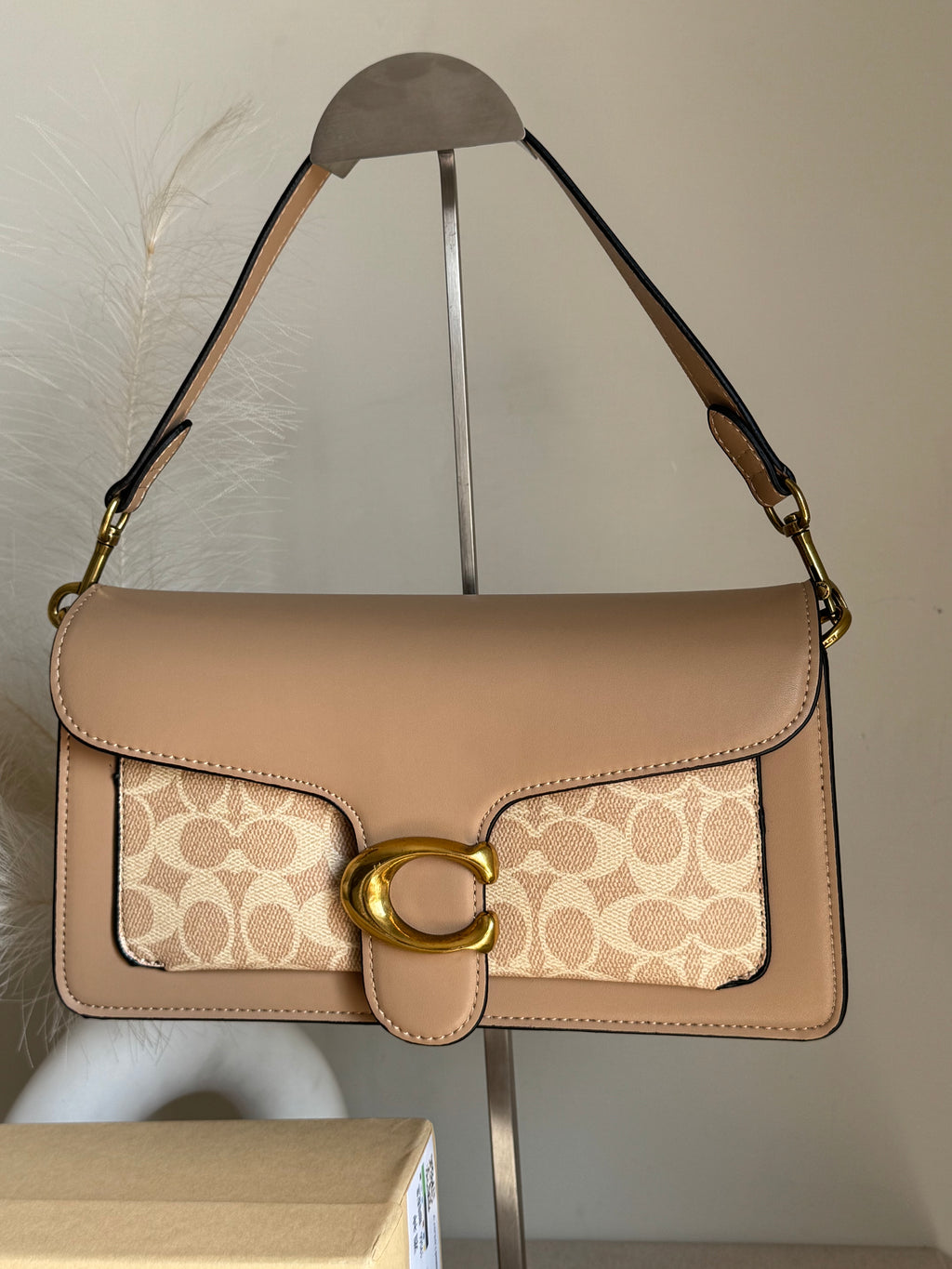COACH TABBY 26 Khaaki Decent Quality-BOX PACKING
