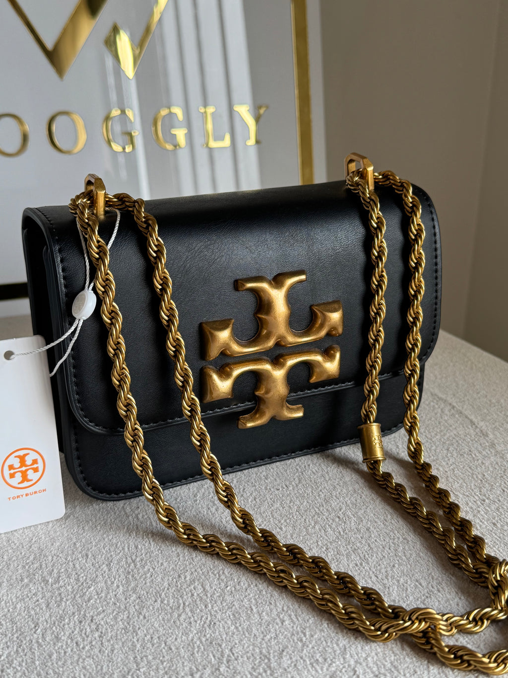 Tory Burch Sling - Black with Box Packing