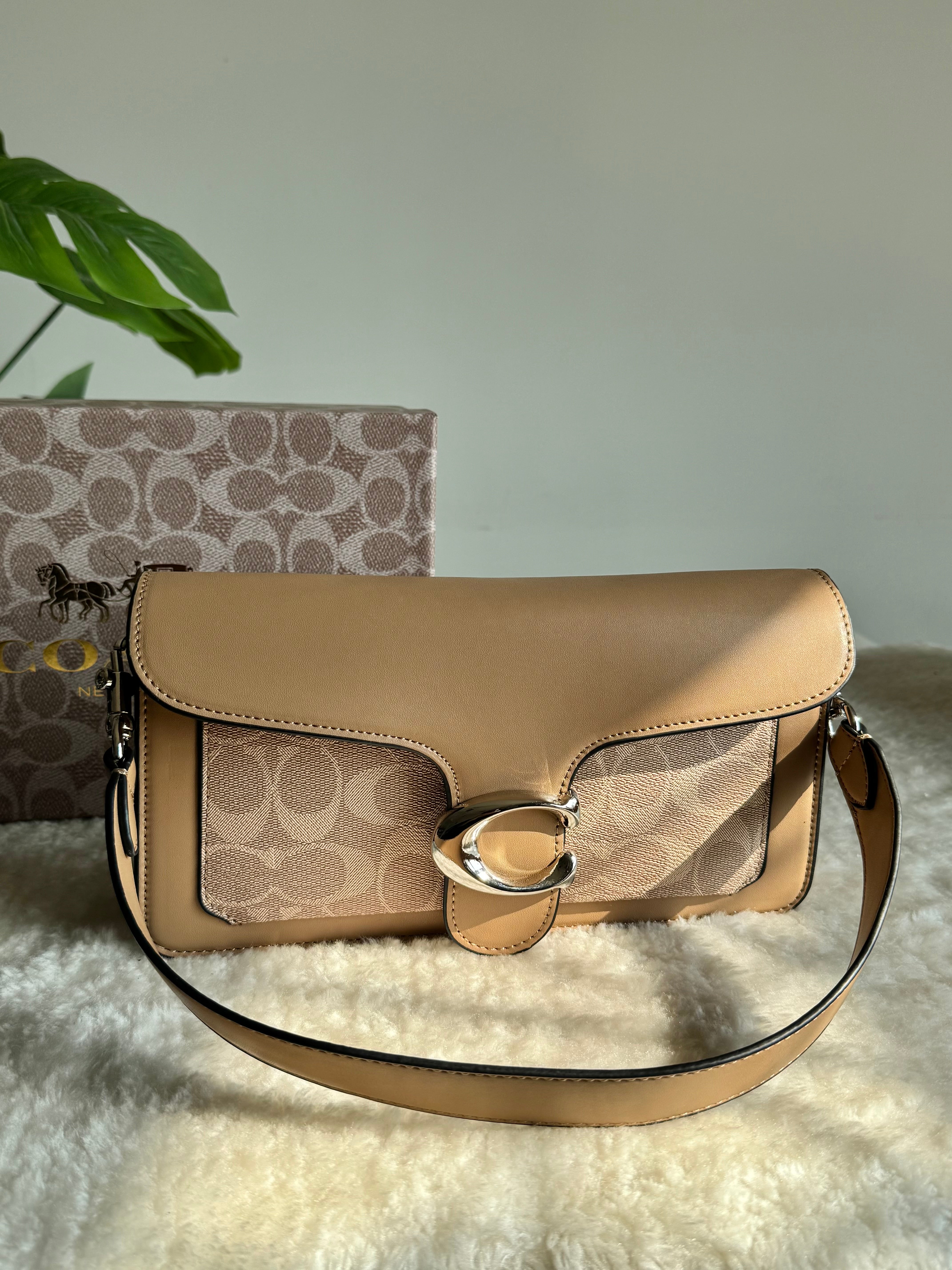 COACH TABBY EXCLUSIVE (Beige) - BOX PACKING