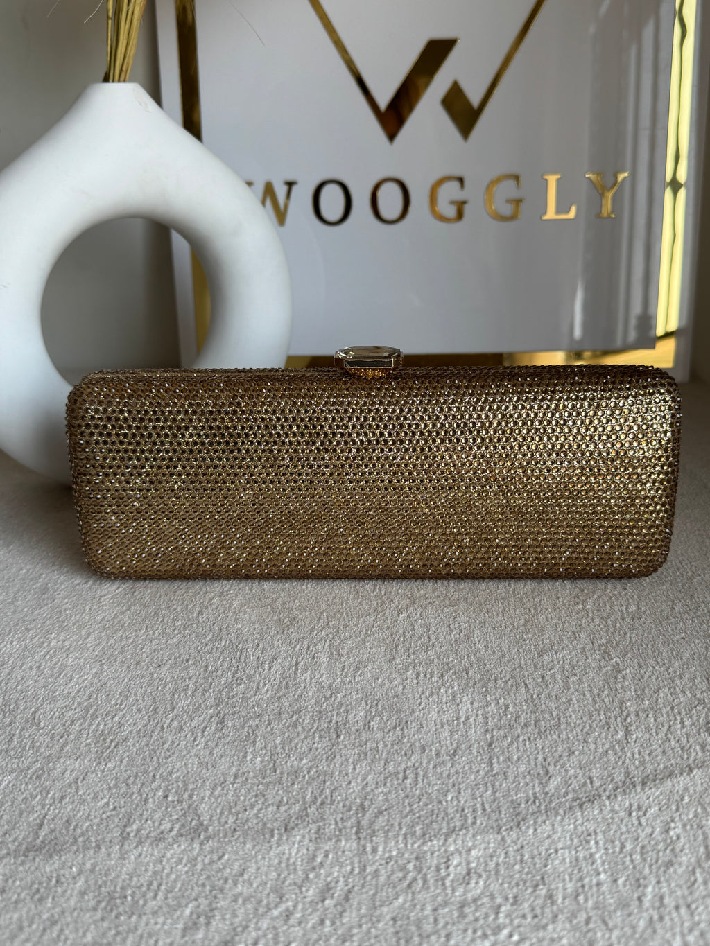 High Quality Élan Clutch - Champagne