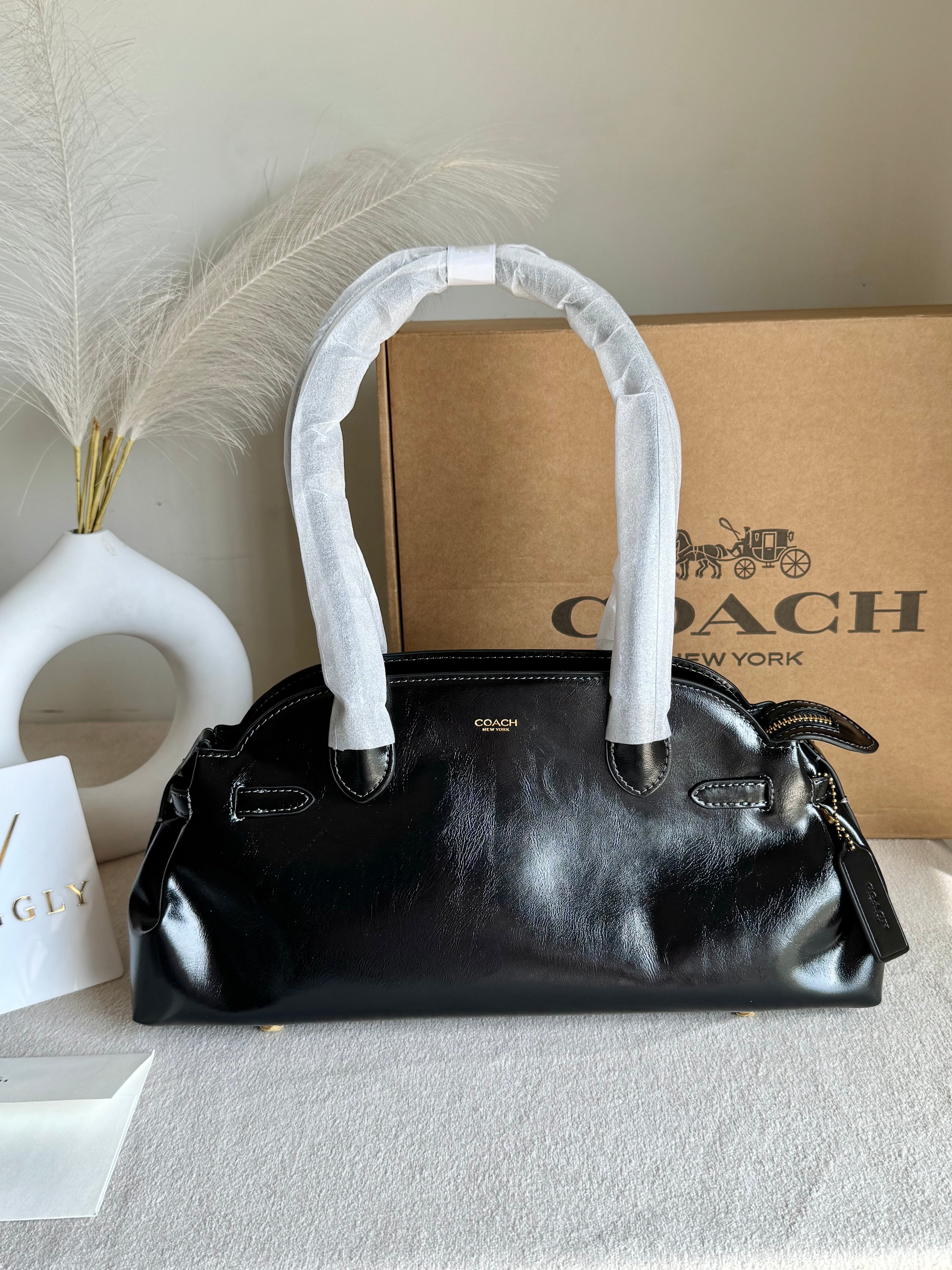 COACH Empire Bag EXTREMELY PREMIUM (Black) - BOX PACKING