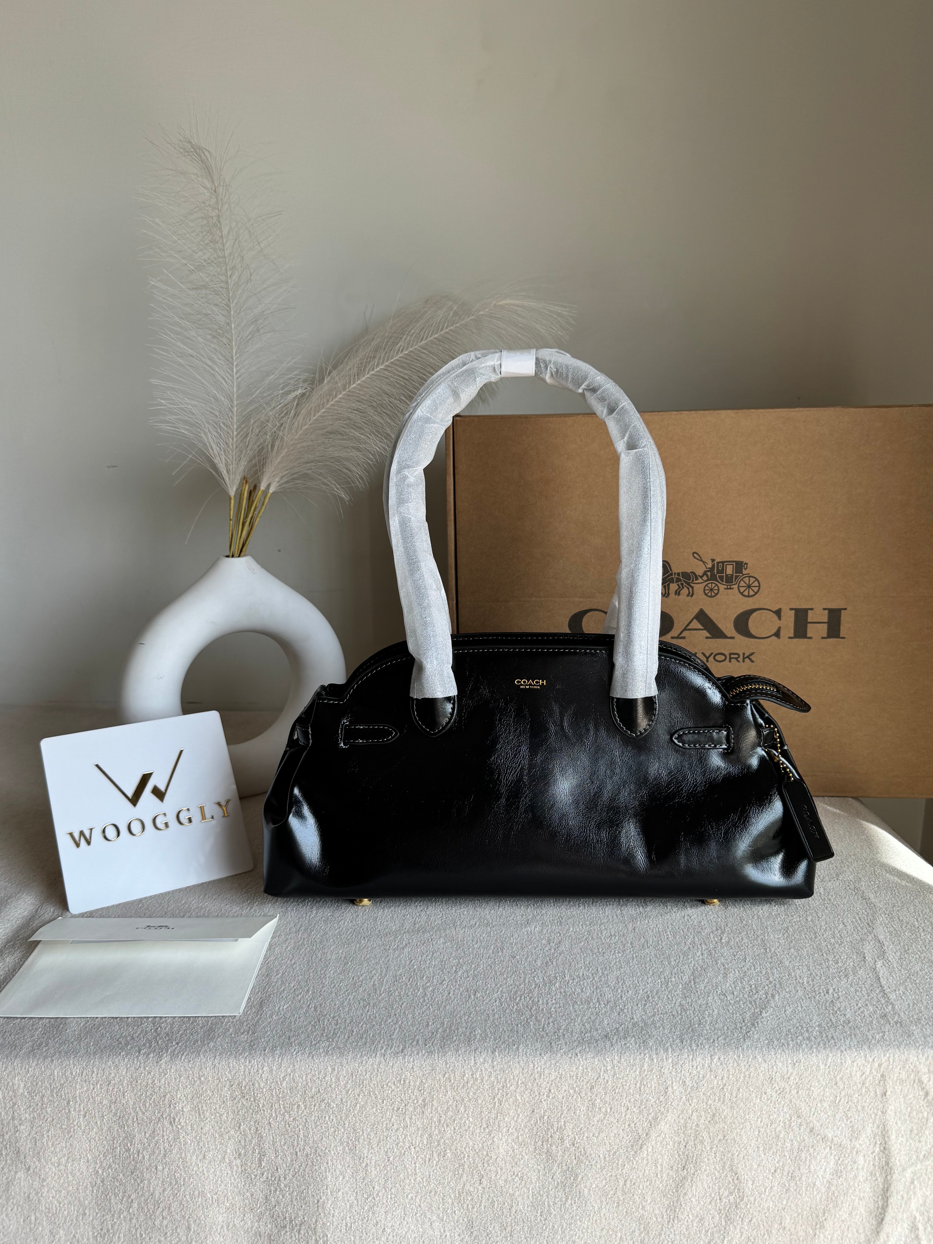 COACH Empire Bag EXTREMELY PREMIUM (Black) - BOX PACKING
