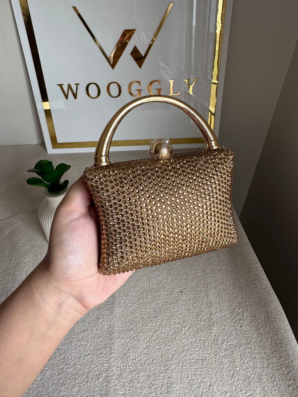VÉRA Clutch Champagne