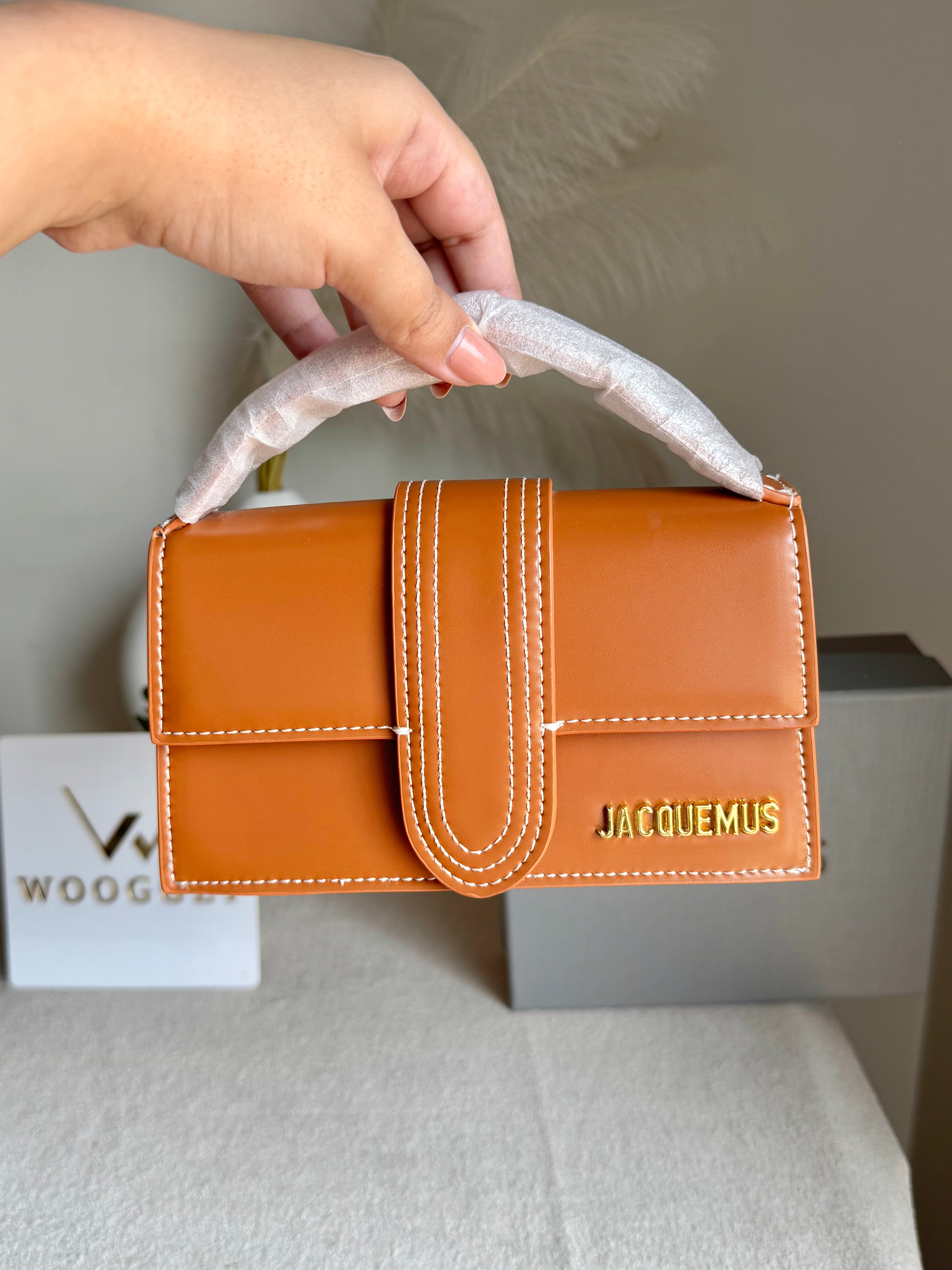 Viral Jacquemus - Small (Brown) BOX PACKING