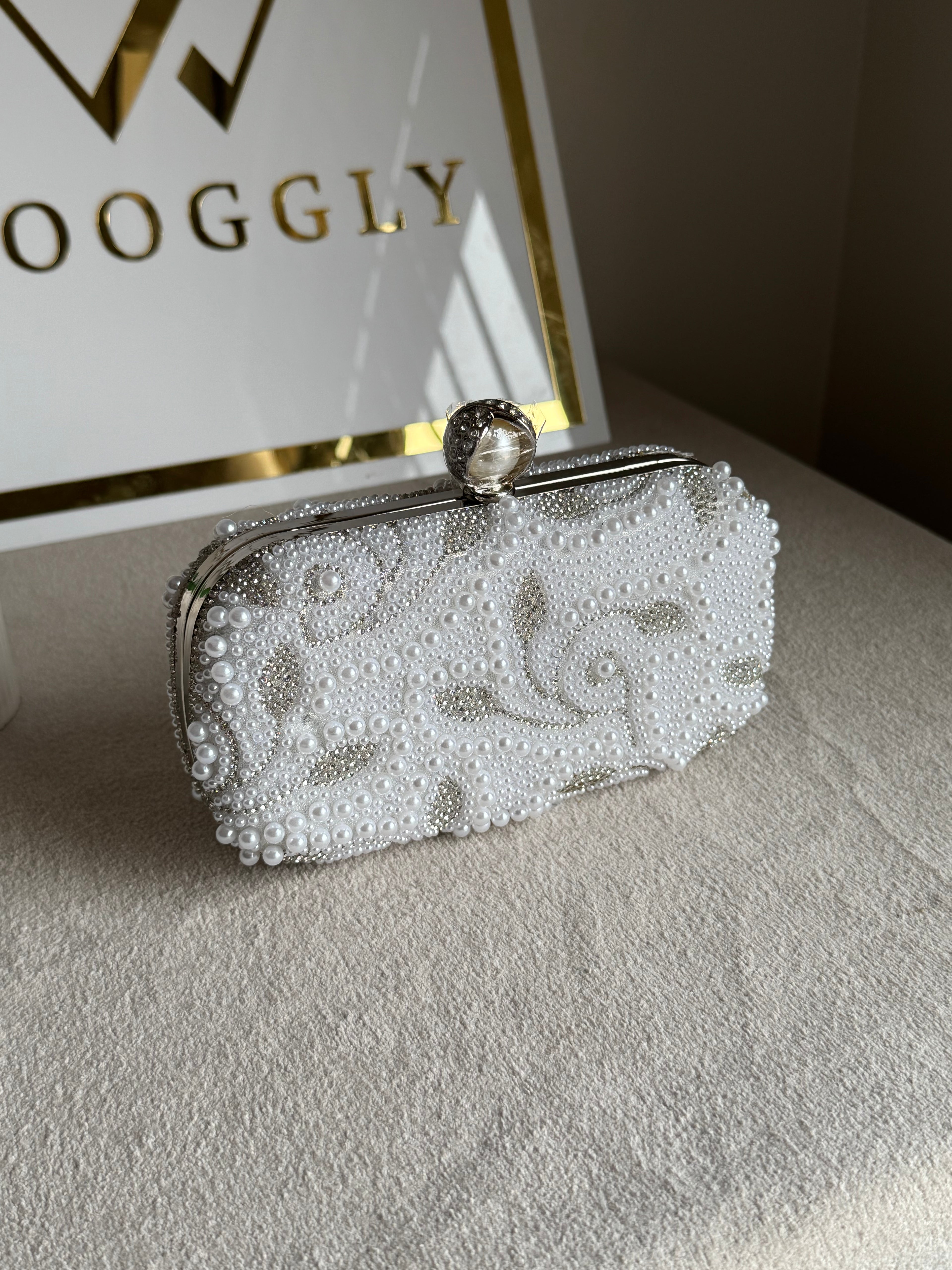 Petal Pearl Clutch