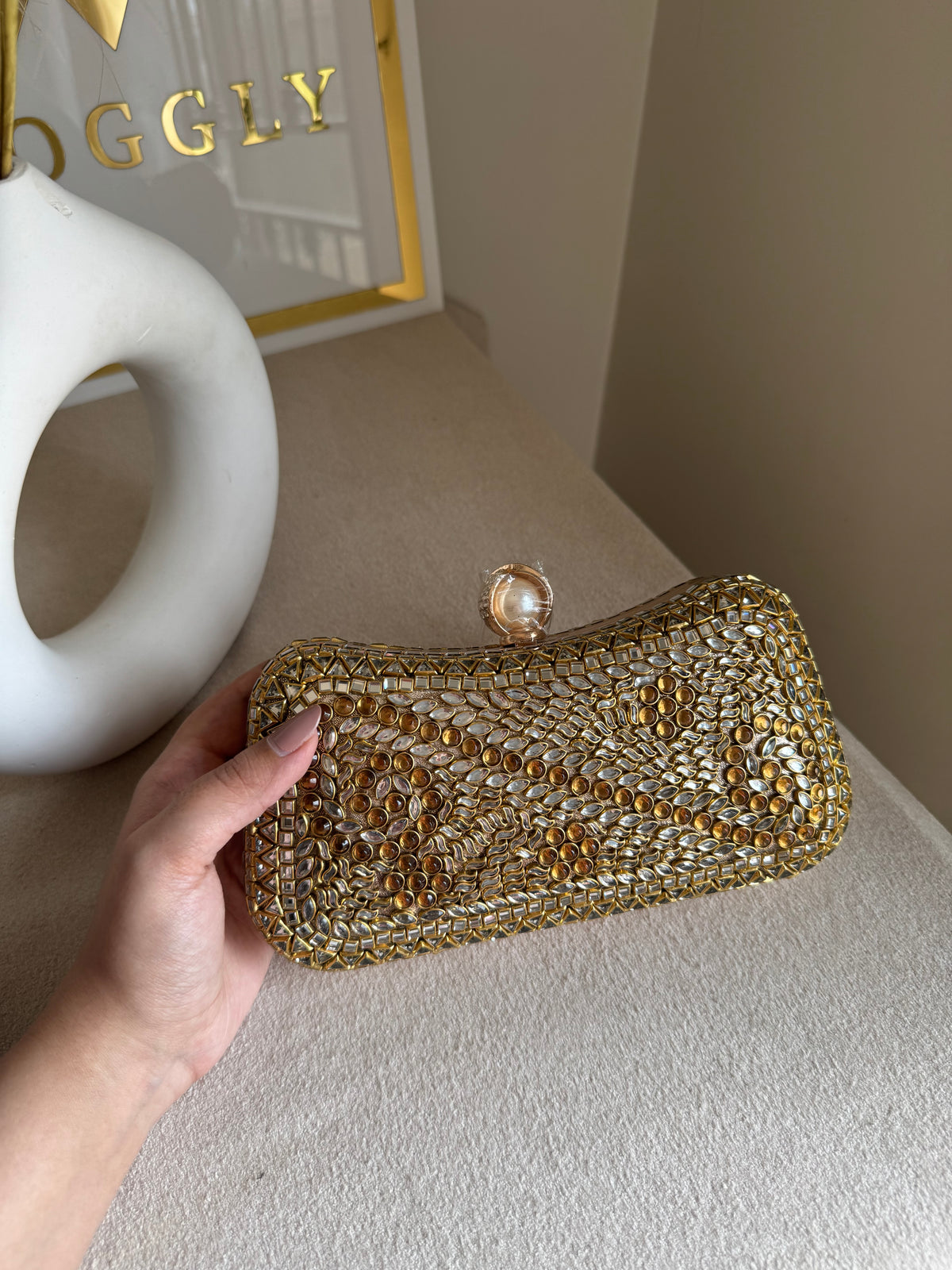 Kundan Clutch Design 3