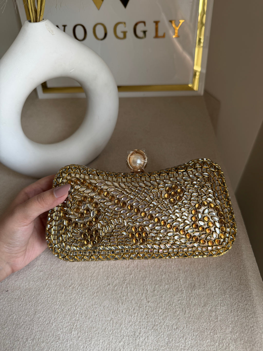 Kundan Clutch Design 3