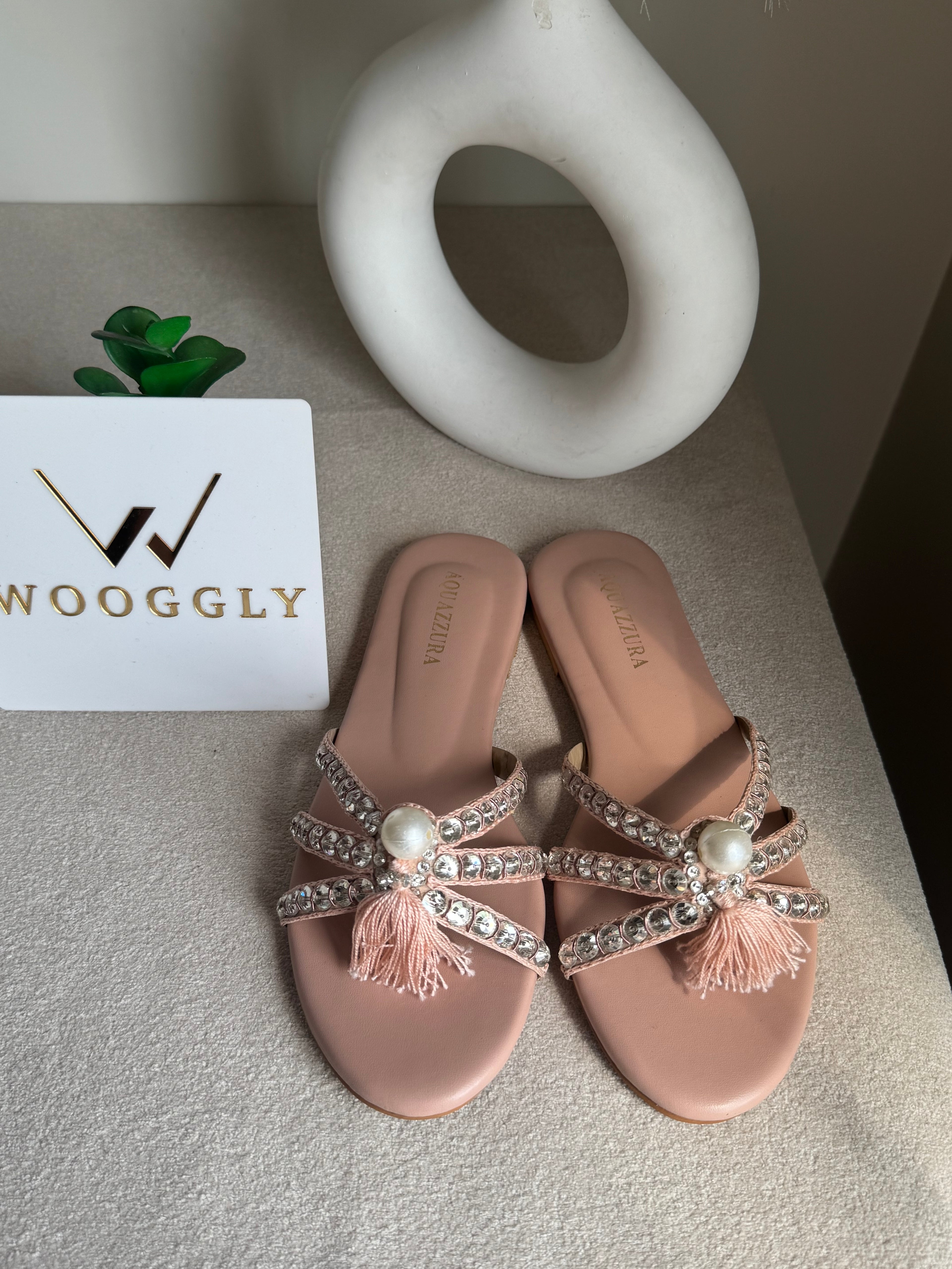 Angel Slides - Tea Pink