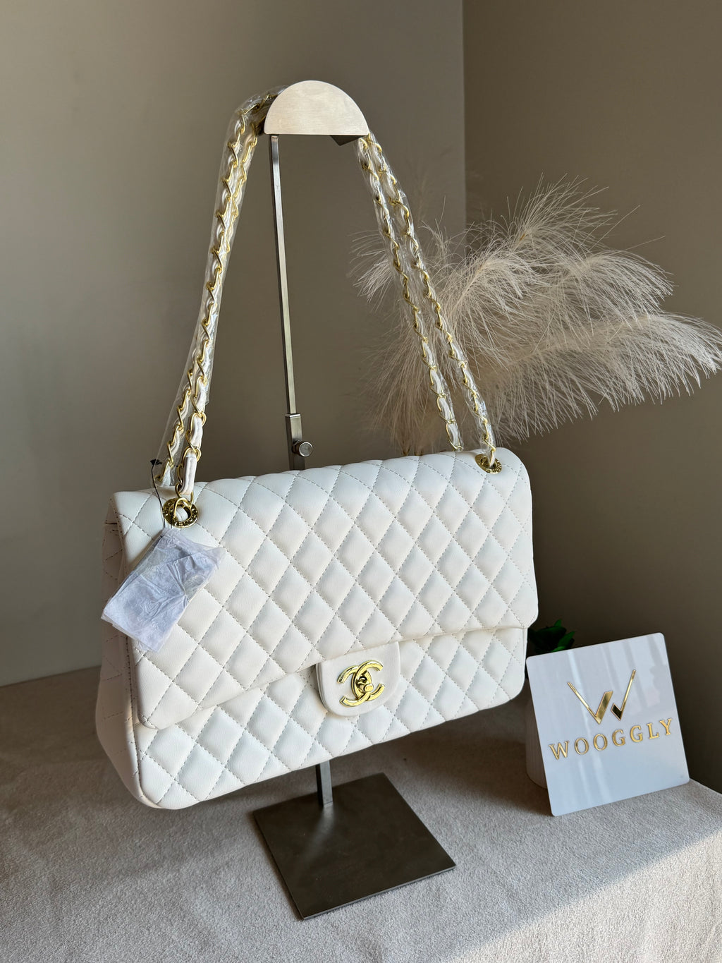 Classic CH Premium Bag (White)