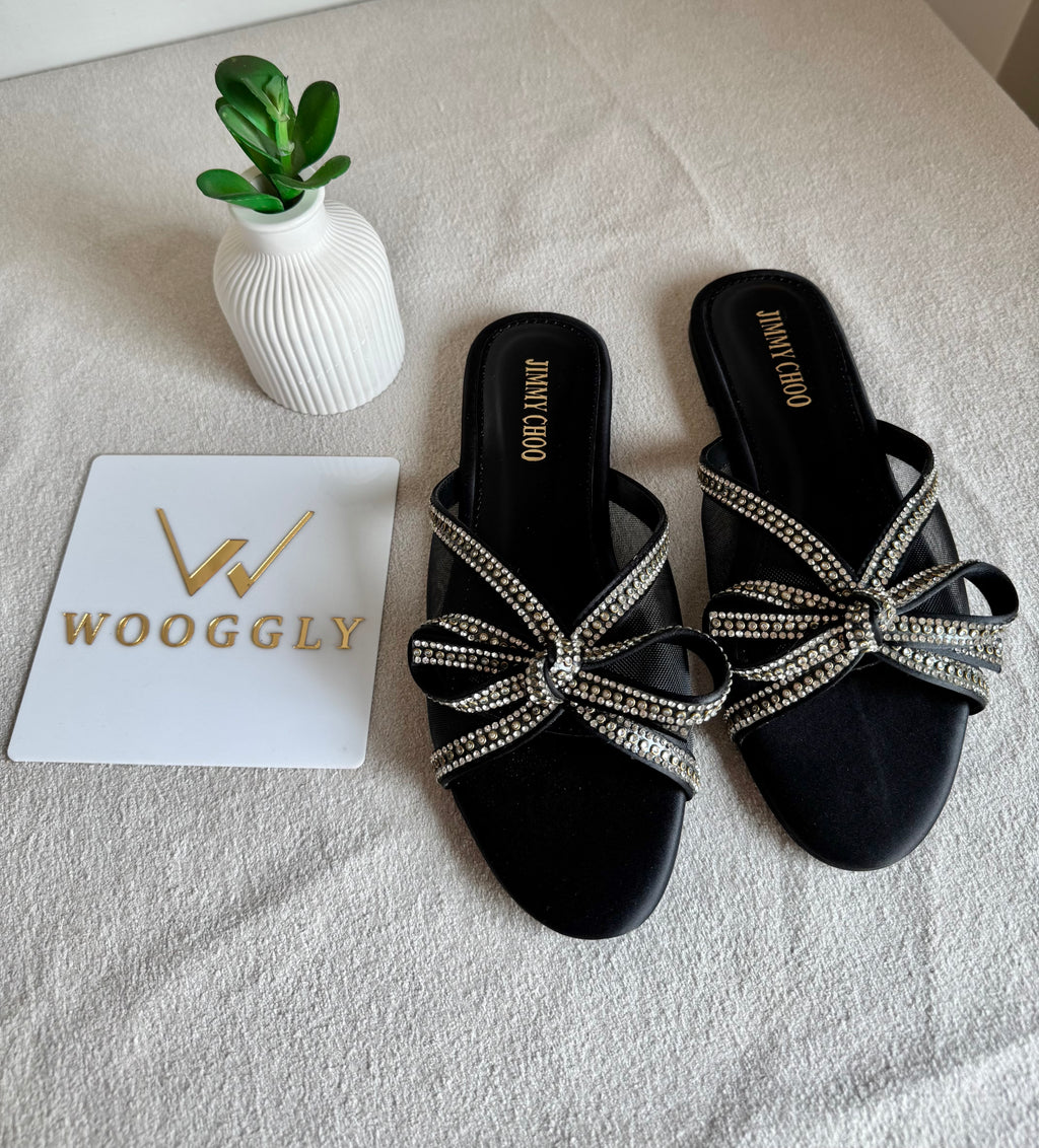 Jimmy Choo Slides - Black