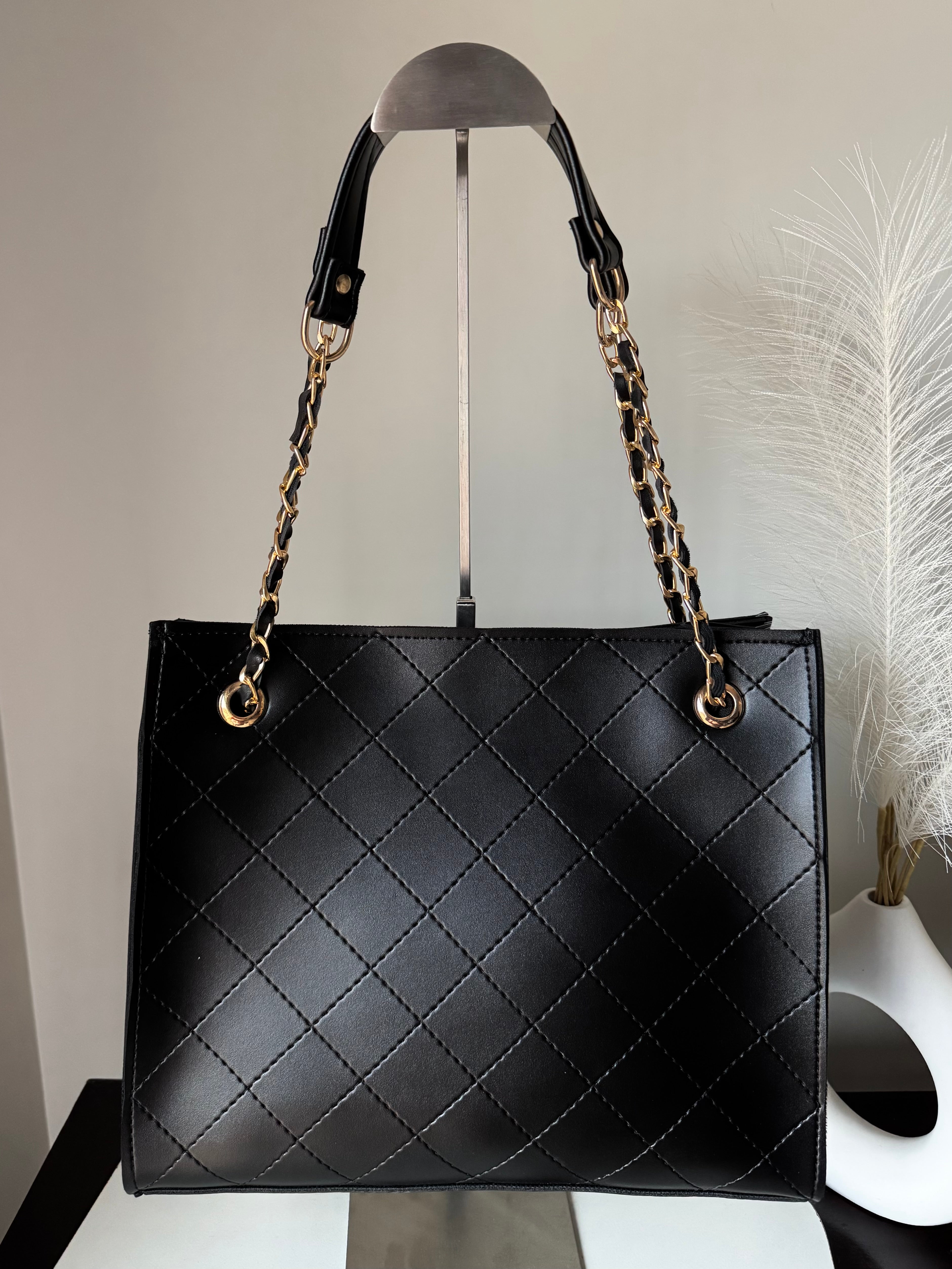 Black Charm Bag