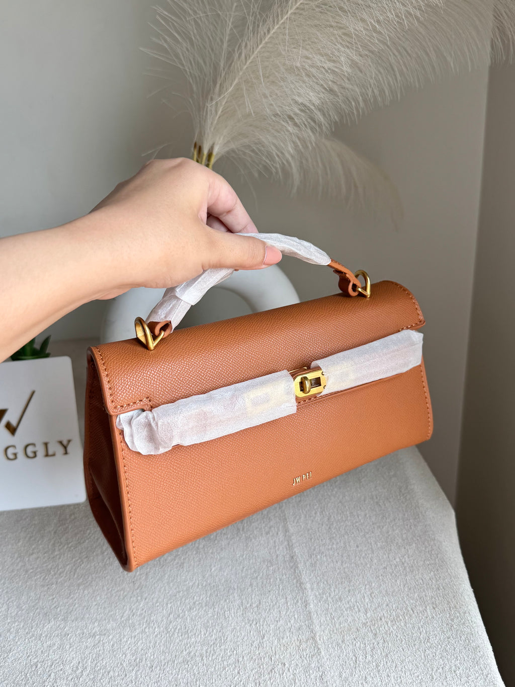 JW PEI Noor Top Handle Bag - Brown