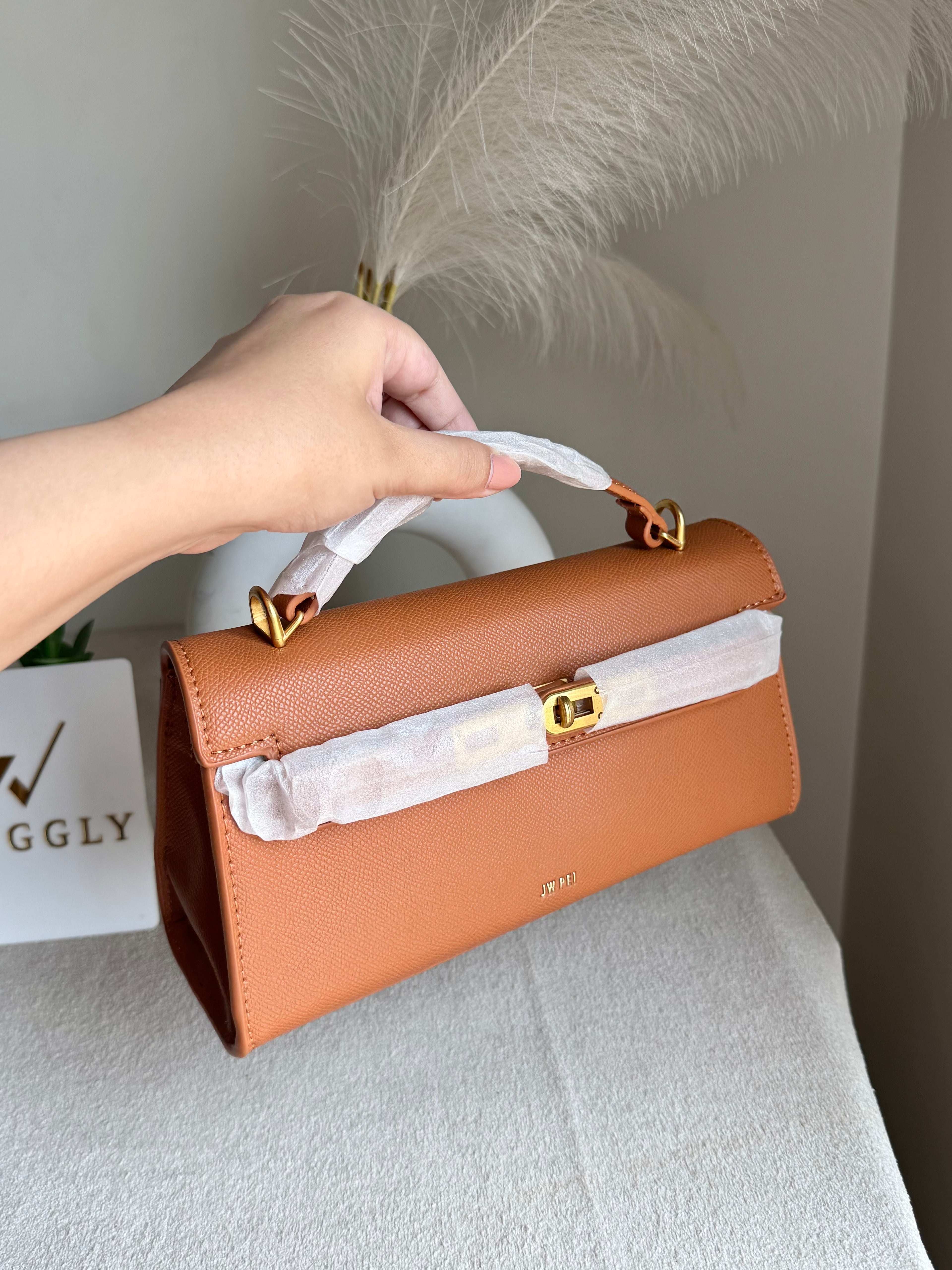 JW PEI Noor Top Handle Bag - Brown