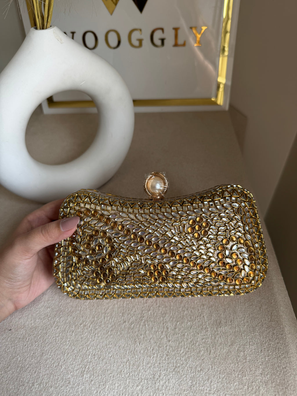 Kundan Clutch Design 3