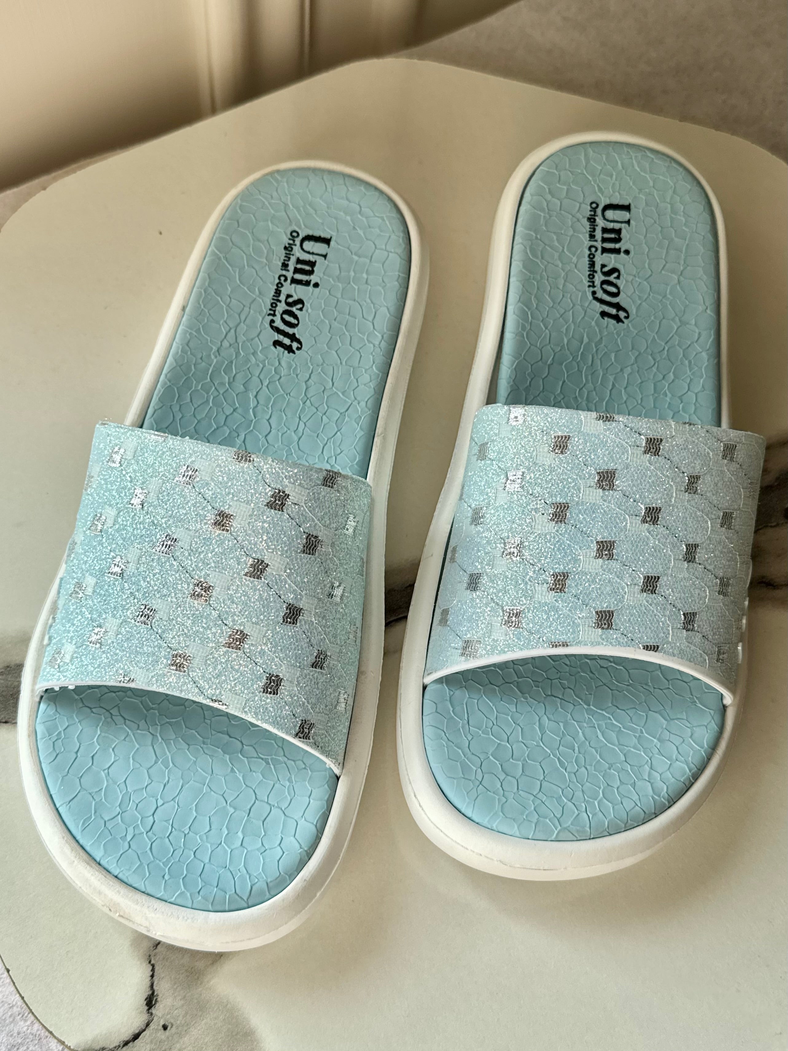 Soft Cotton Sky Slides