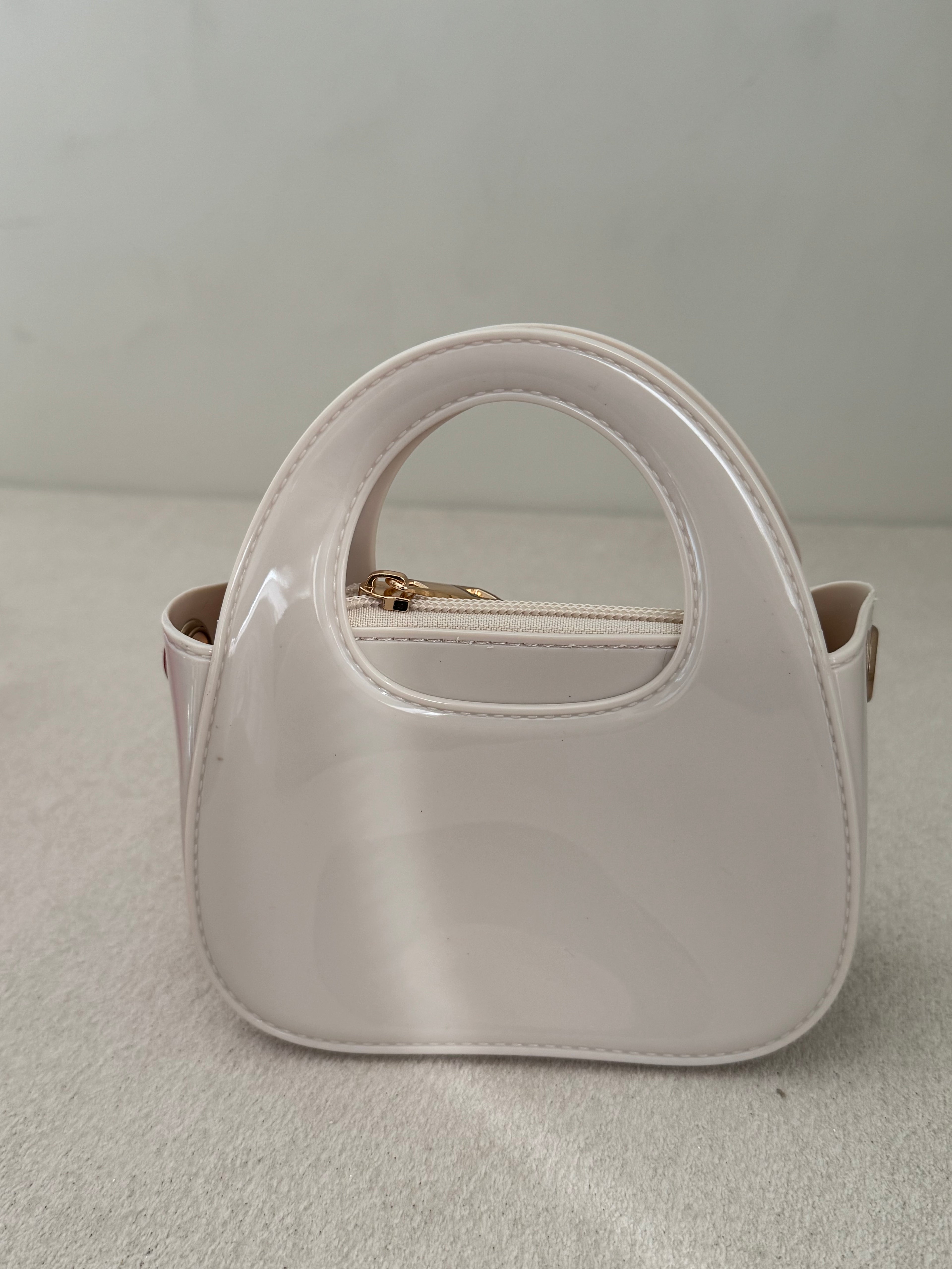 Cute Kids Barbie Bag with Chain - Beige